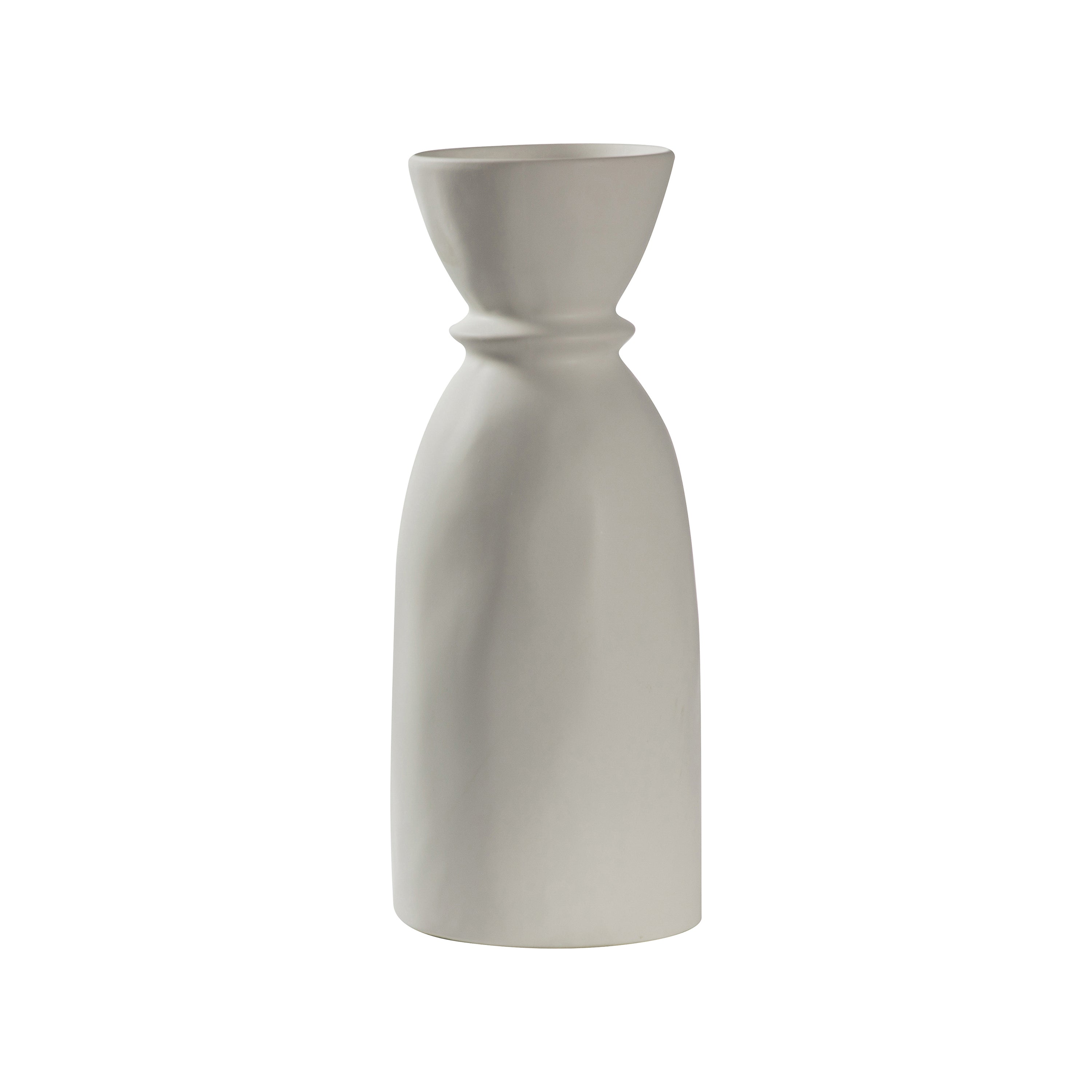 Carlow Bottle Vase White - Small/Large