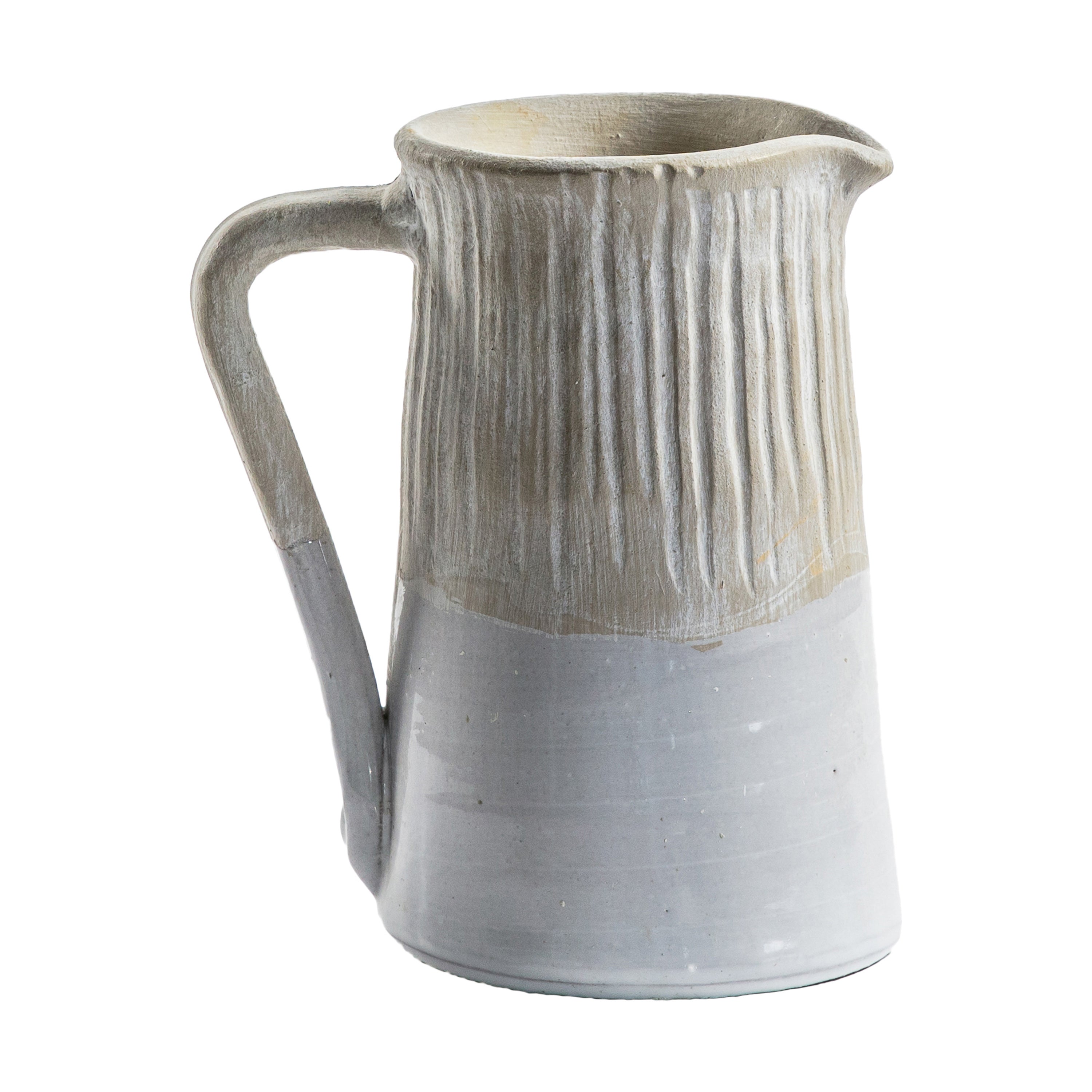 Pisa Jug Matt White - Large/Small