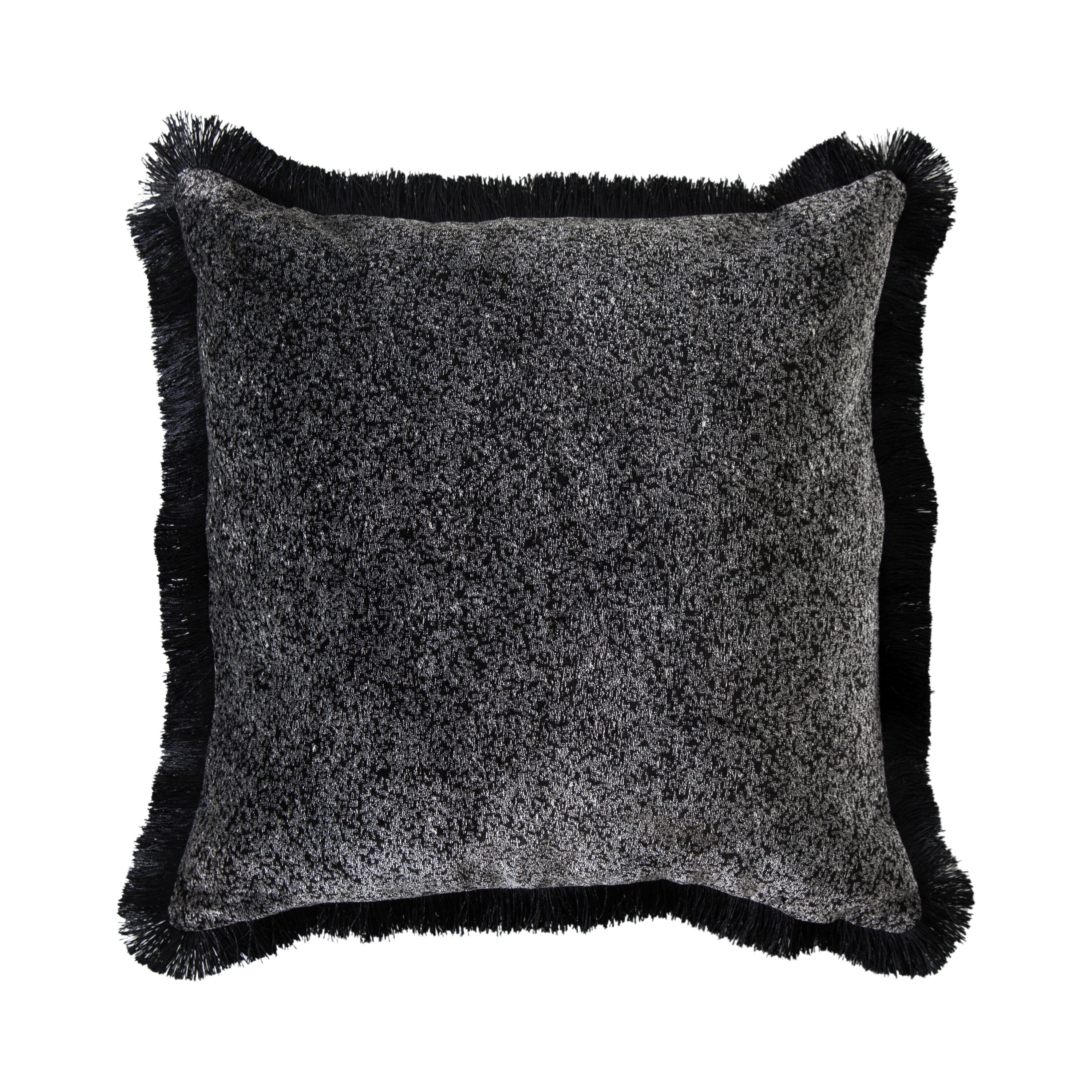 Mottled Velvet Cushion - 4 Colours