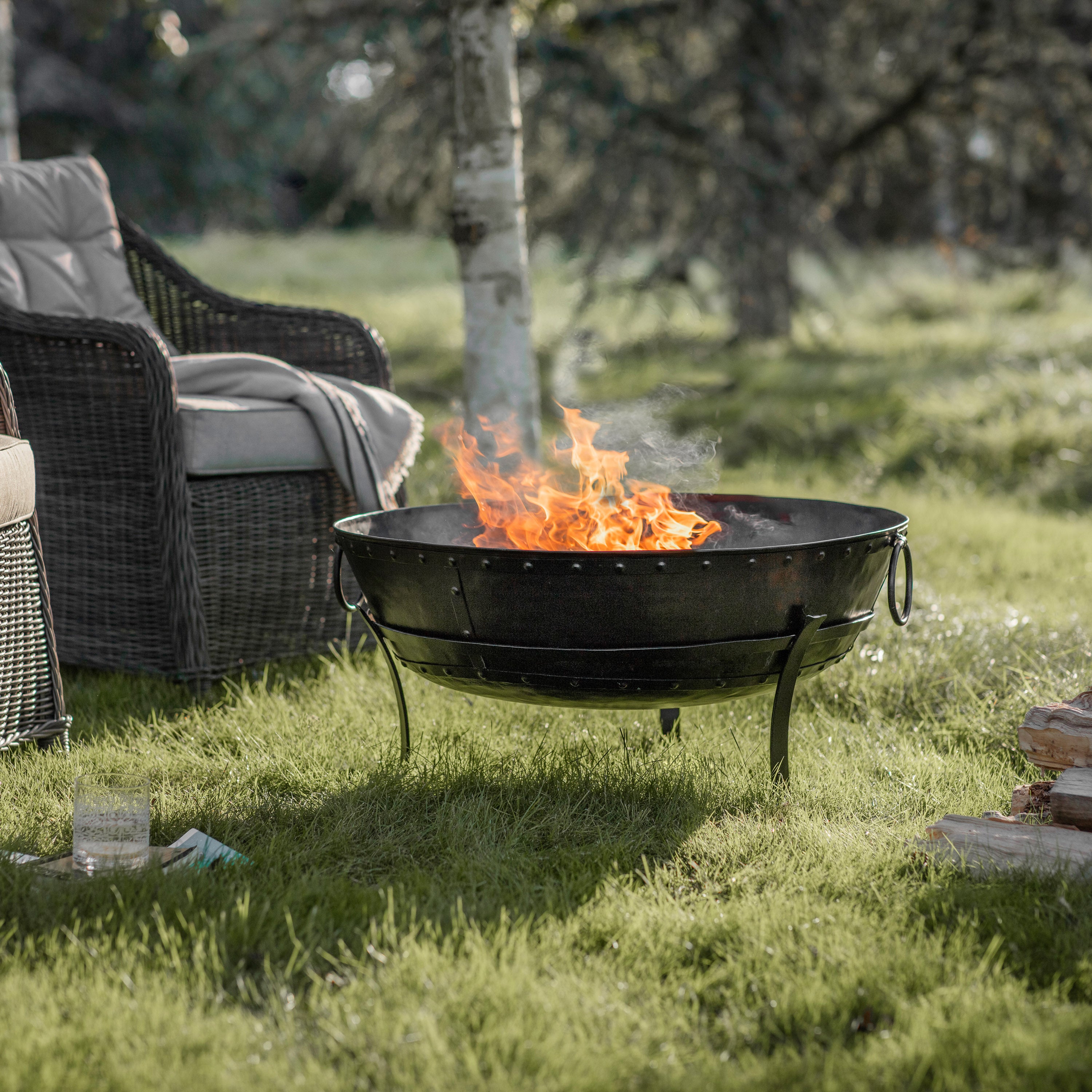 Black Iron Firepit