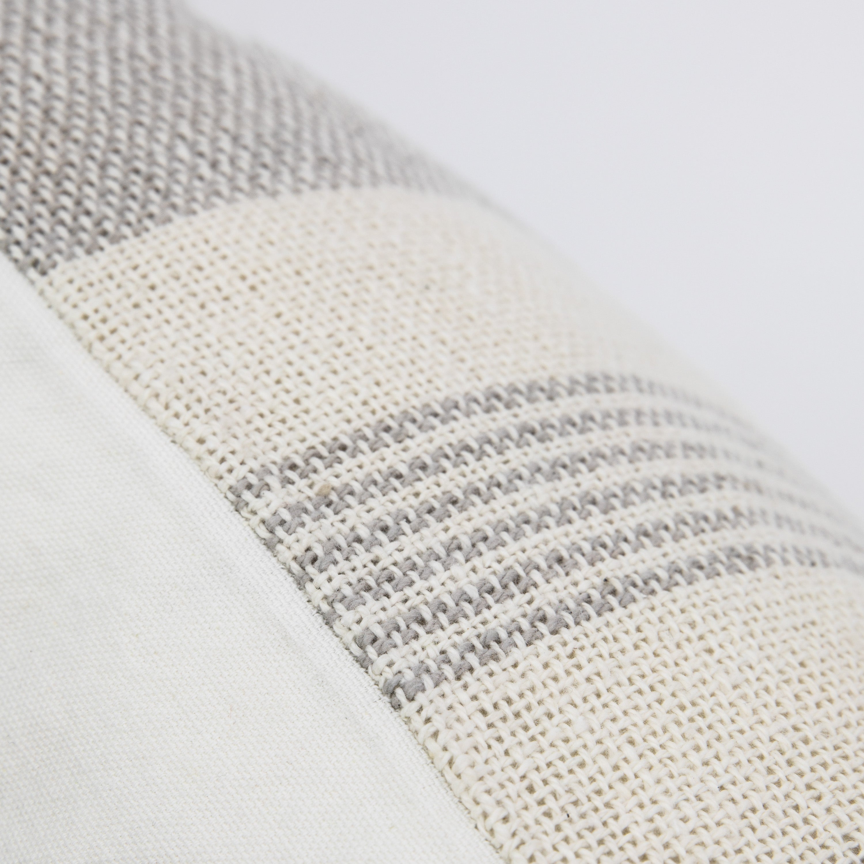 Simply Organic Str Cushion Taupe 550x550mm