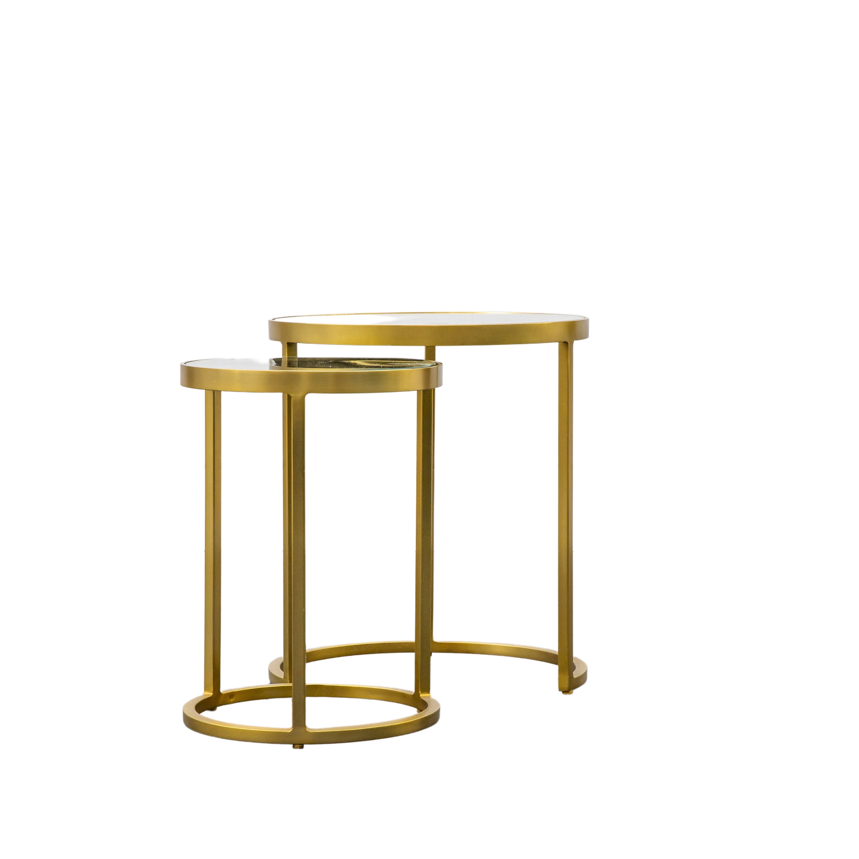 Rowe Nest of Two Tables Gold