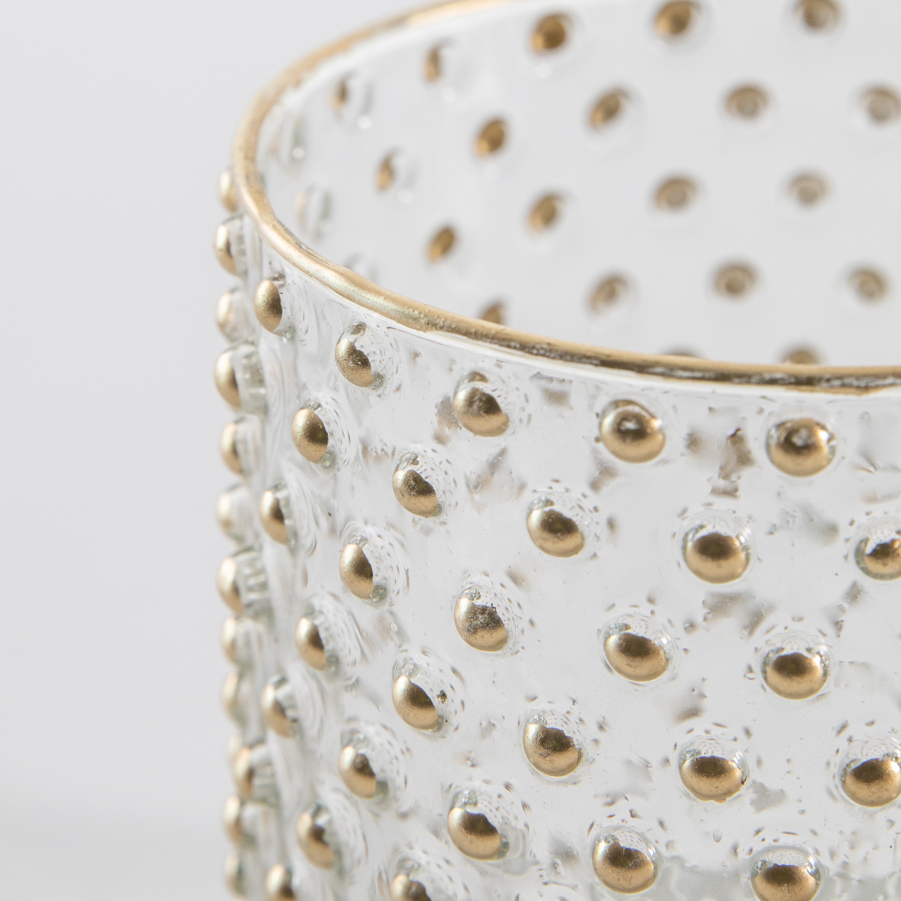 Spotty Votive Gold - 2 Sizes