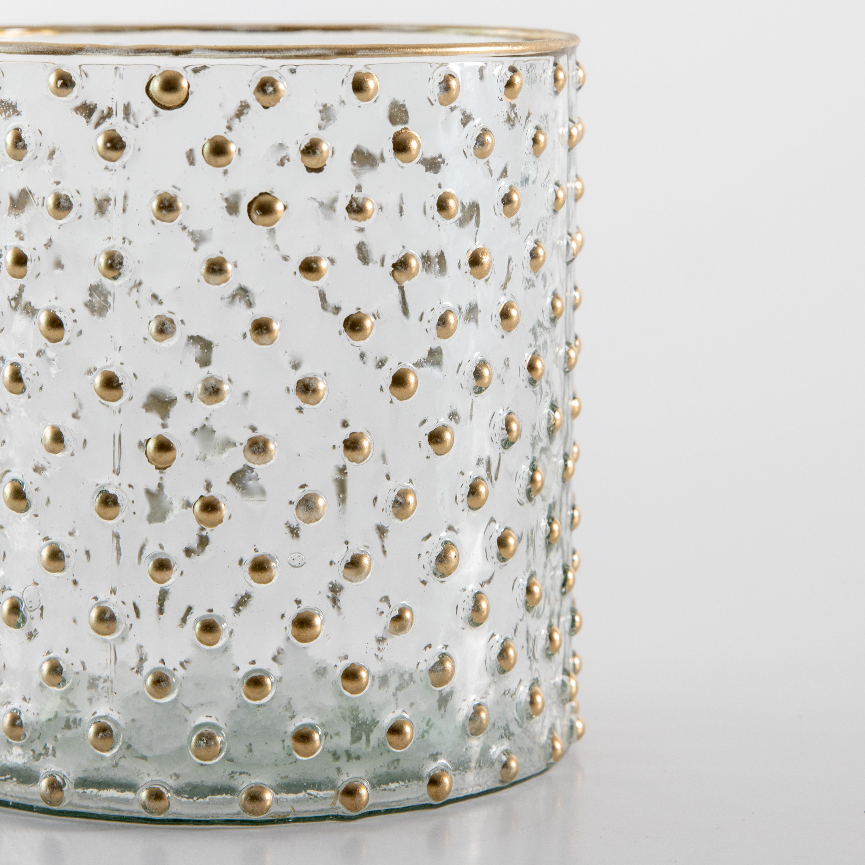 Spotty Votive Gold - 2 Sizes