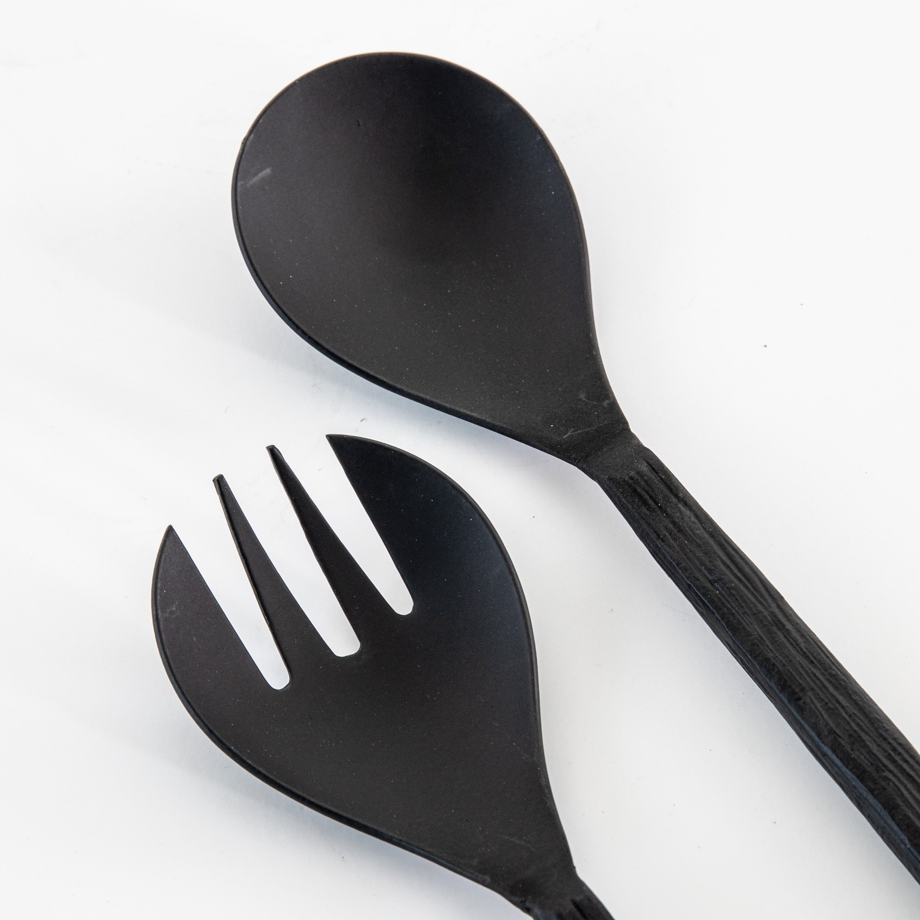 Mette Salad Servers (Set of 2) Matt Black