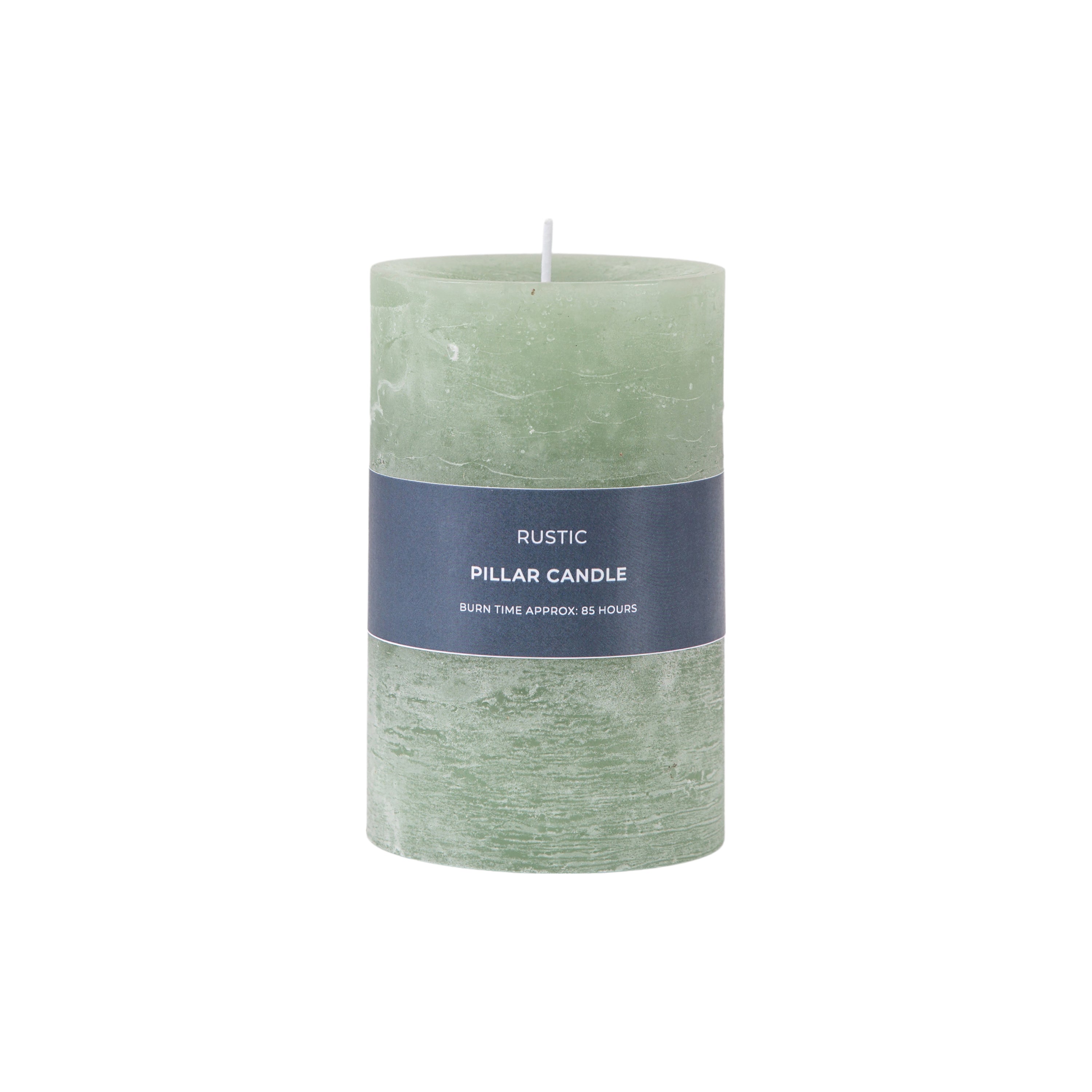 Pillar Candle Rustic Sage - 4 Sizes