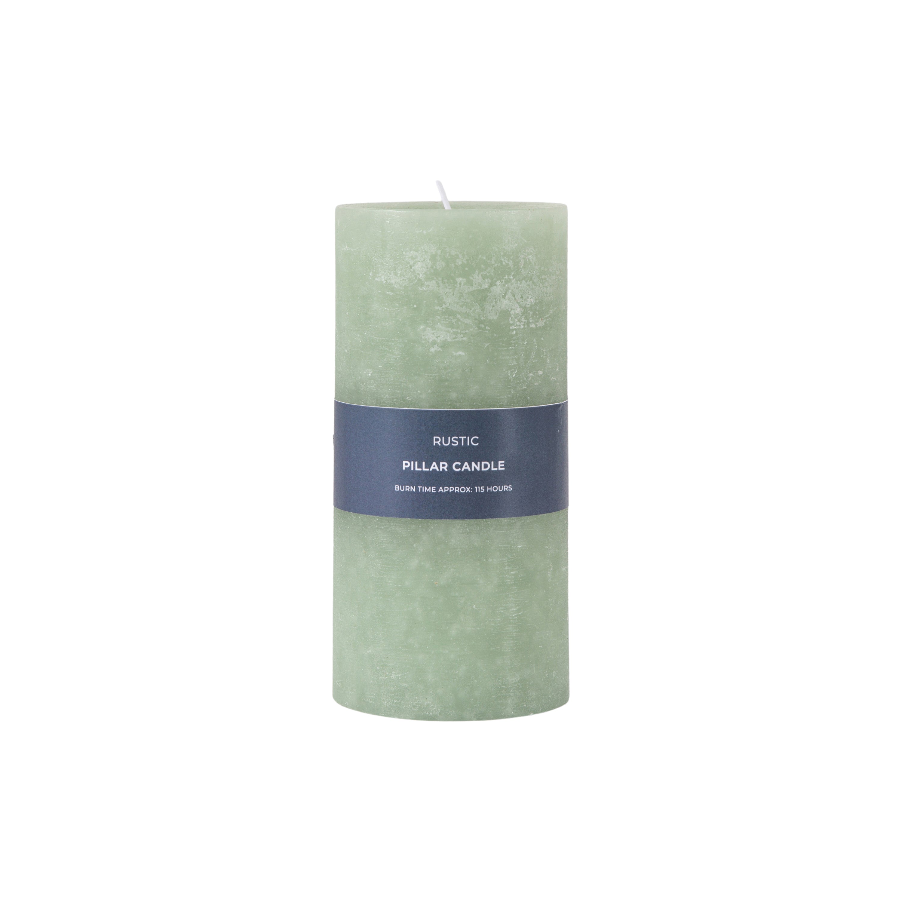 Pillar Candle Rustic Sage - 4 Sizes