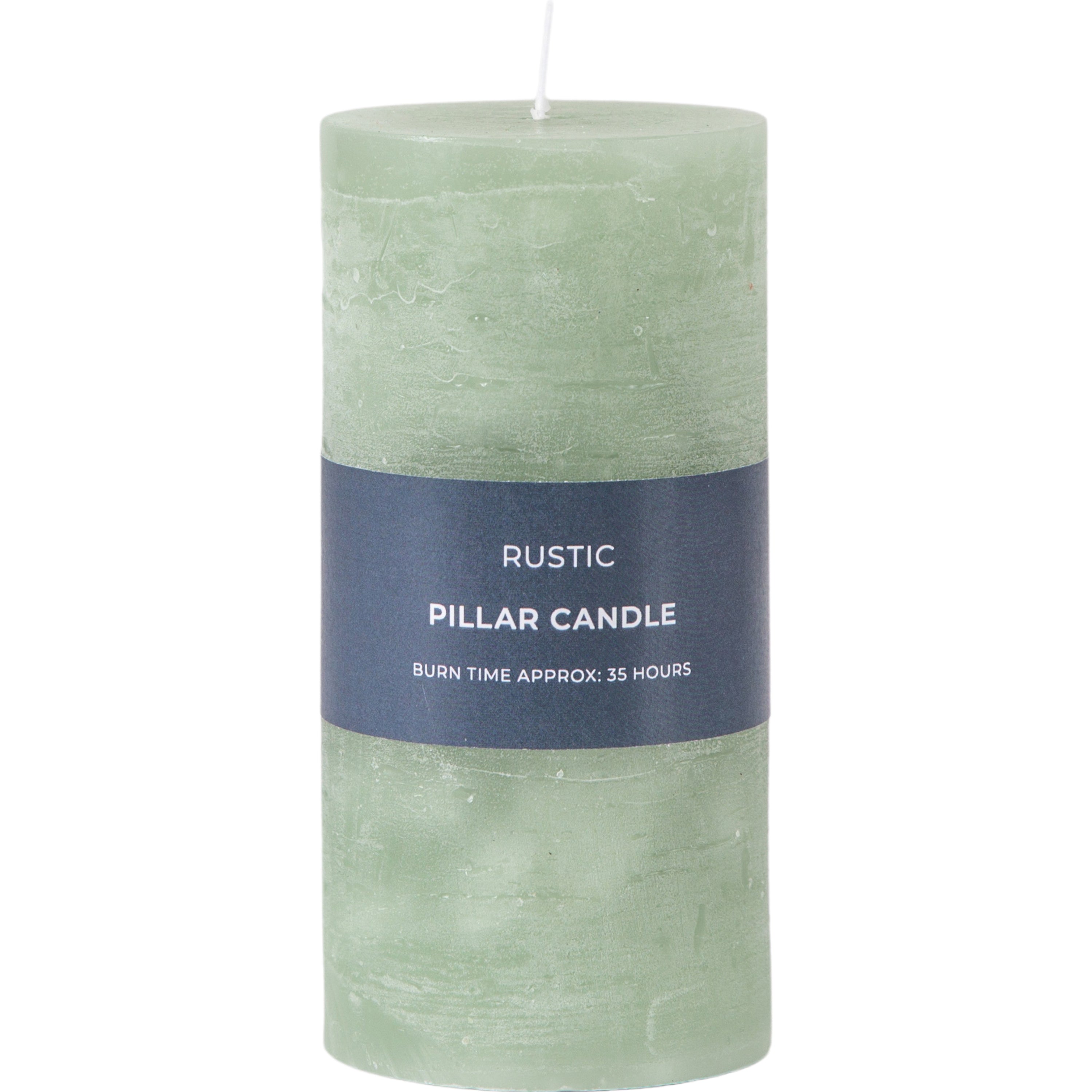 Pillar Candle Rustic Sage - 4 Sizes