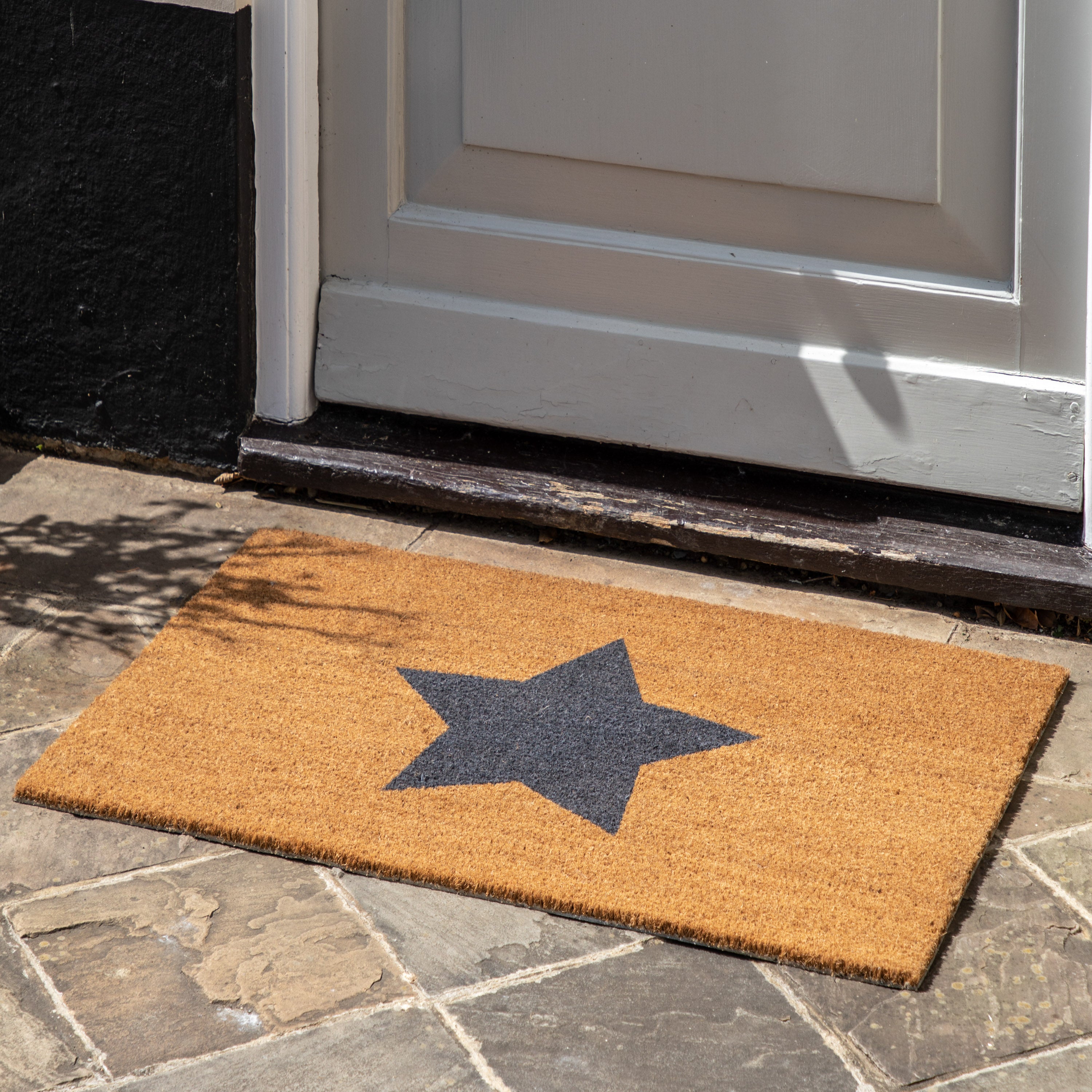 Jumbo Star Coir Doormat 600x900mm