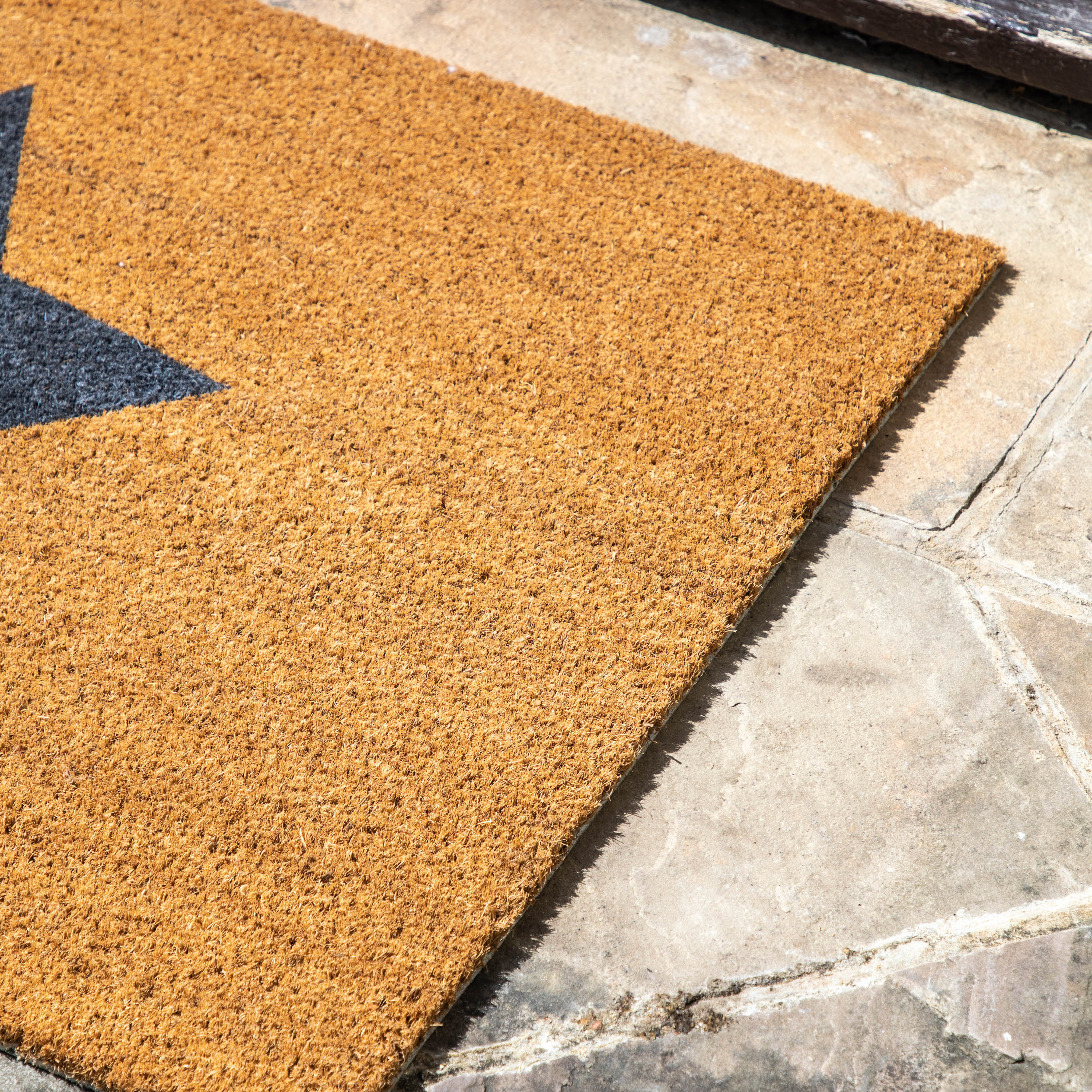 Jumbo Star Coir Doormat 600x900mm