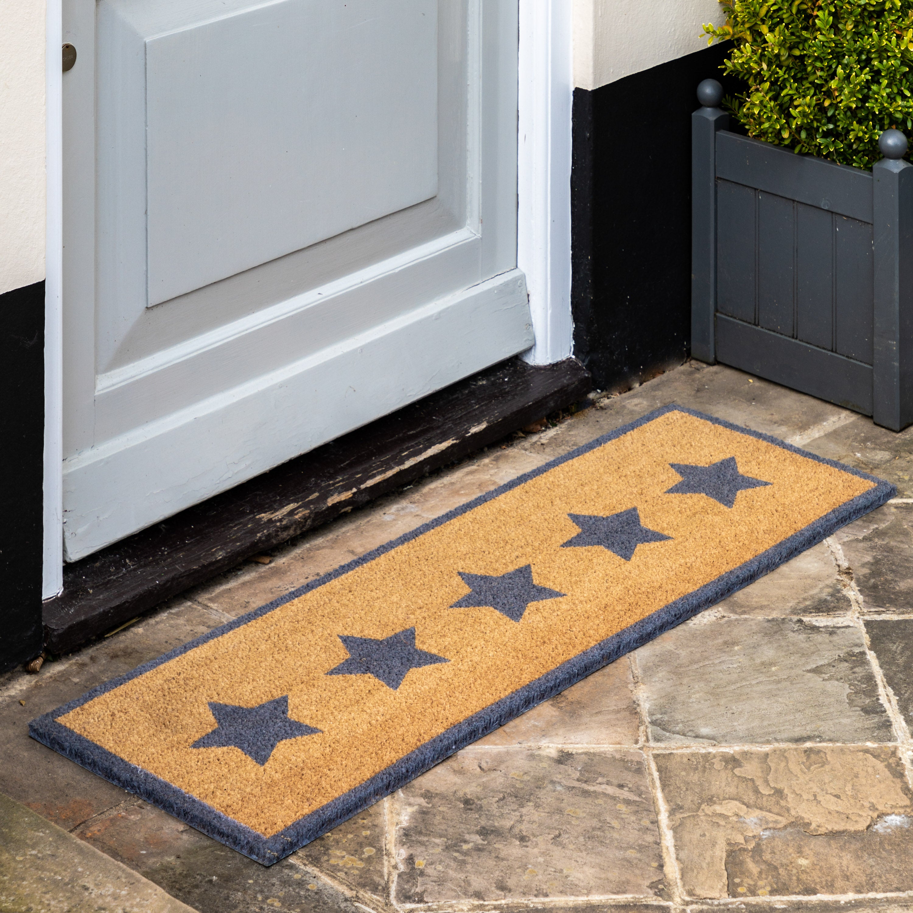 Star Coir Double Doormat 400x1200mm