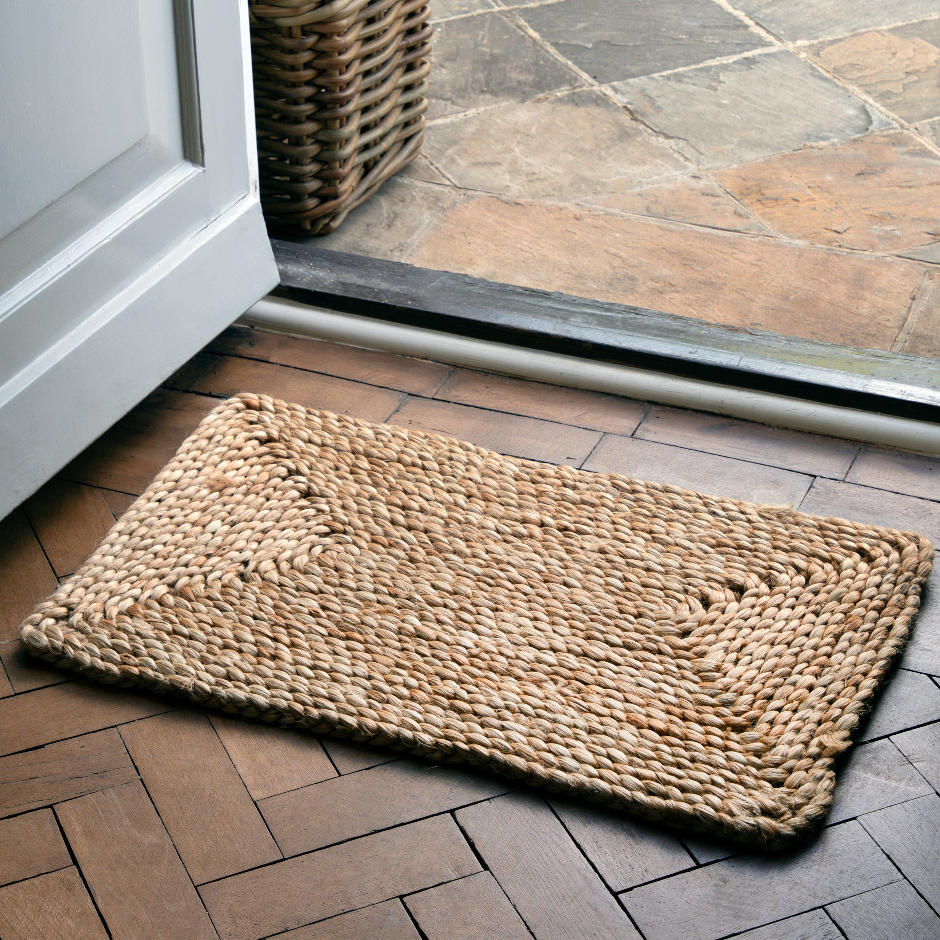 Pressed Jute Doormat 450x750mm