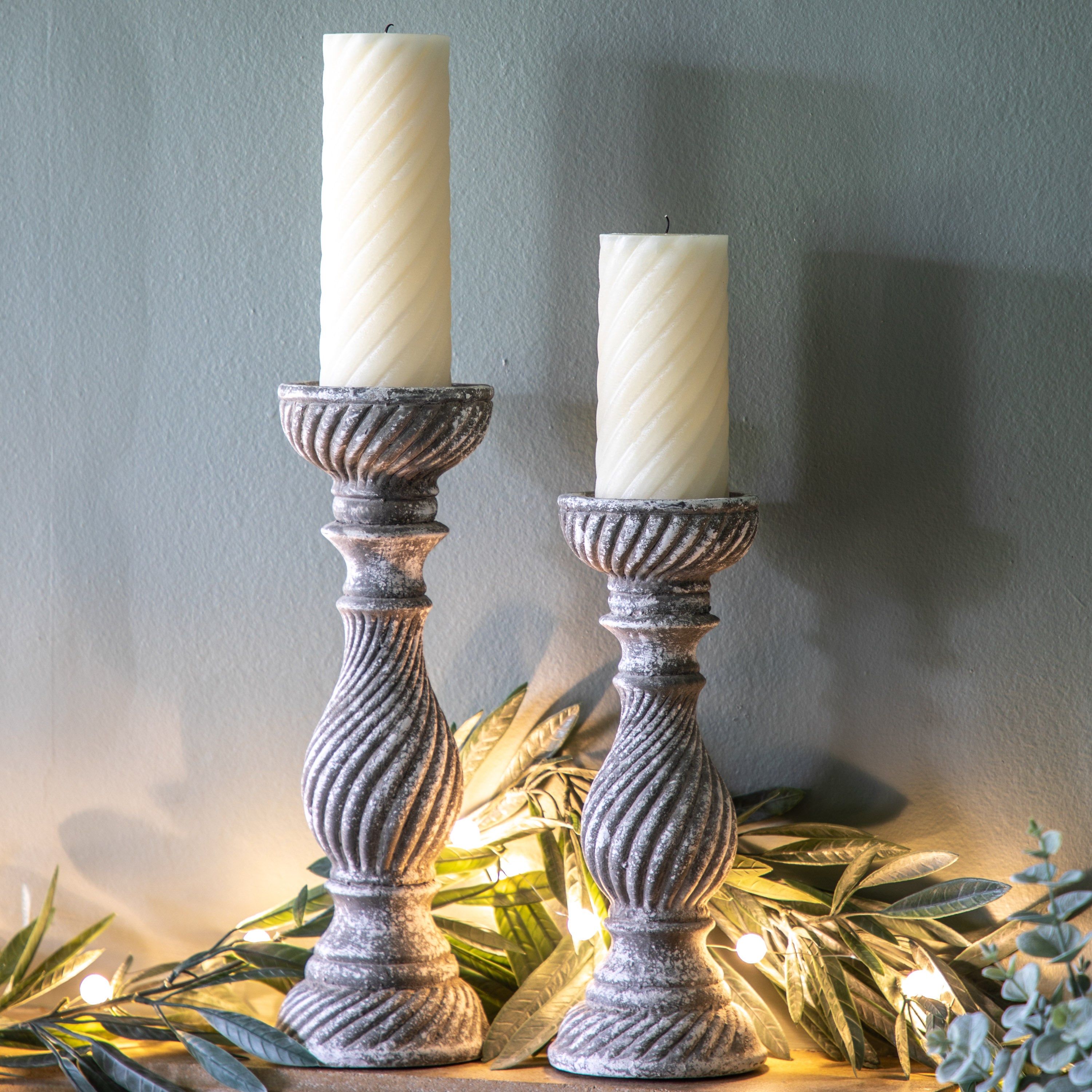 Sembury Candlestick Aged - Large/Small