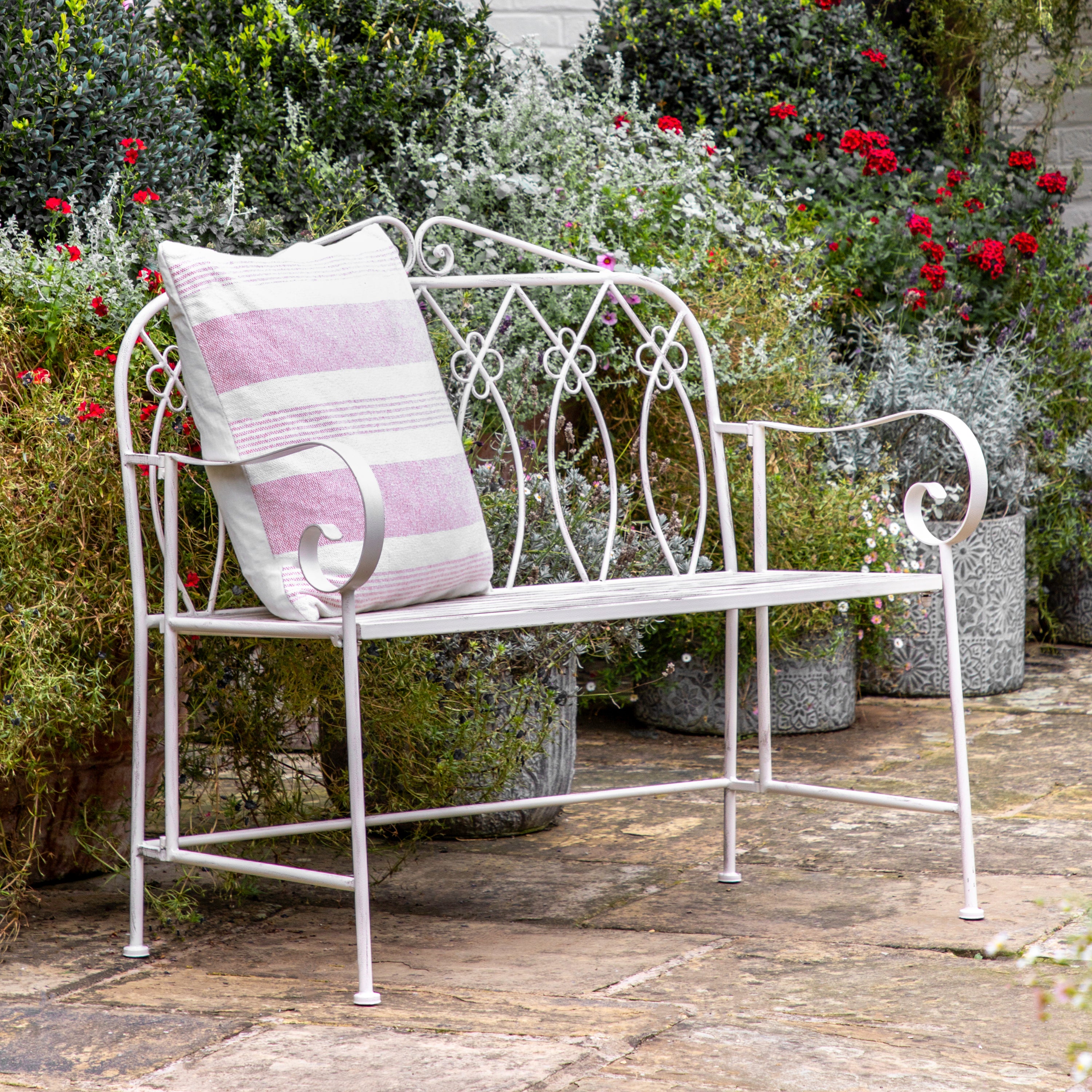 Verve Outdoor Bench Vanilla