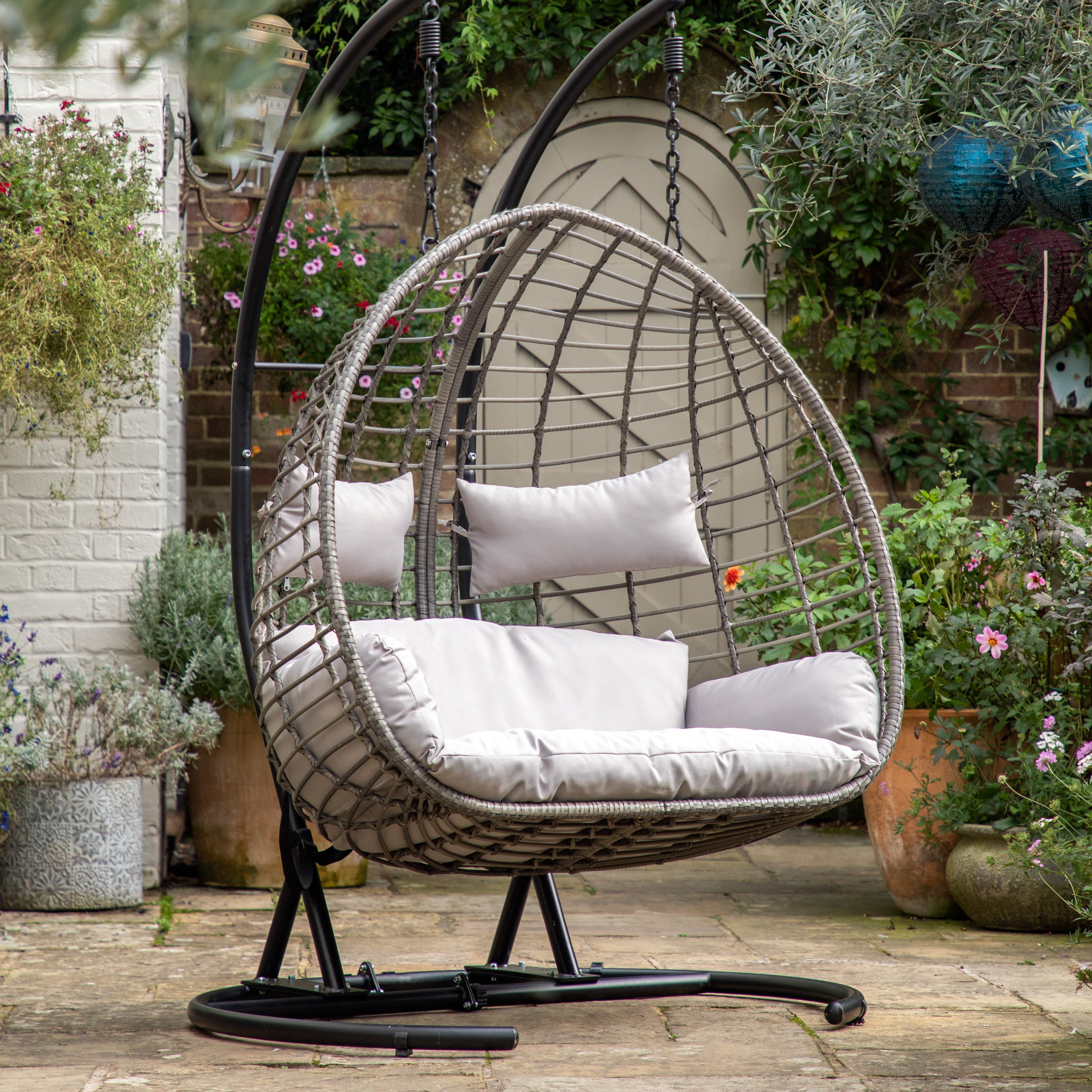 Hanging Rattan Swing Chair