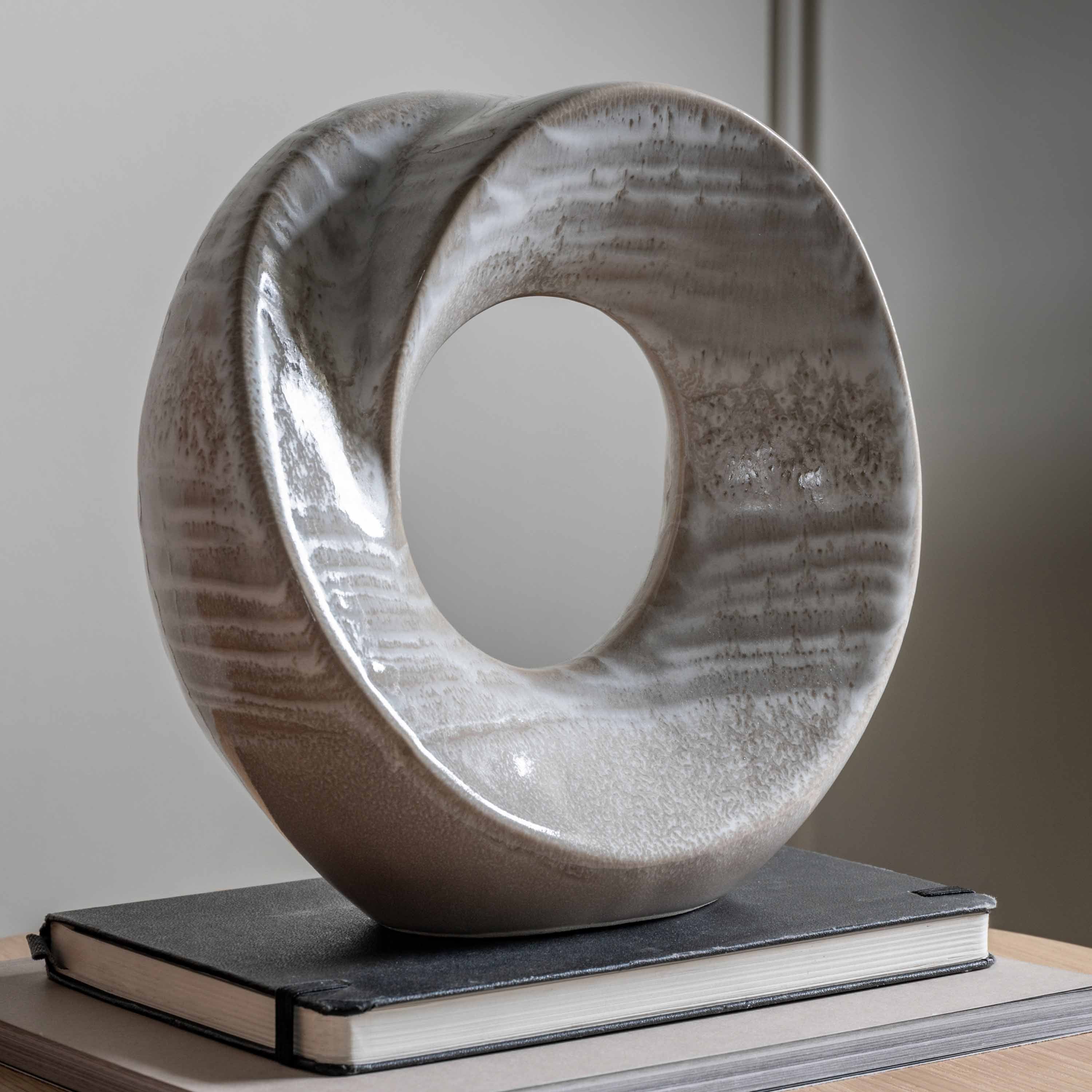 Otto Sculpture Large Reactive Grey 255x95x240mm