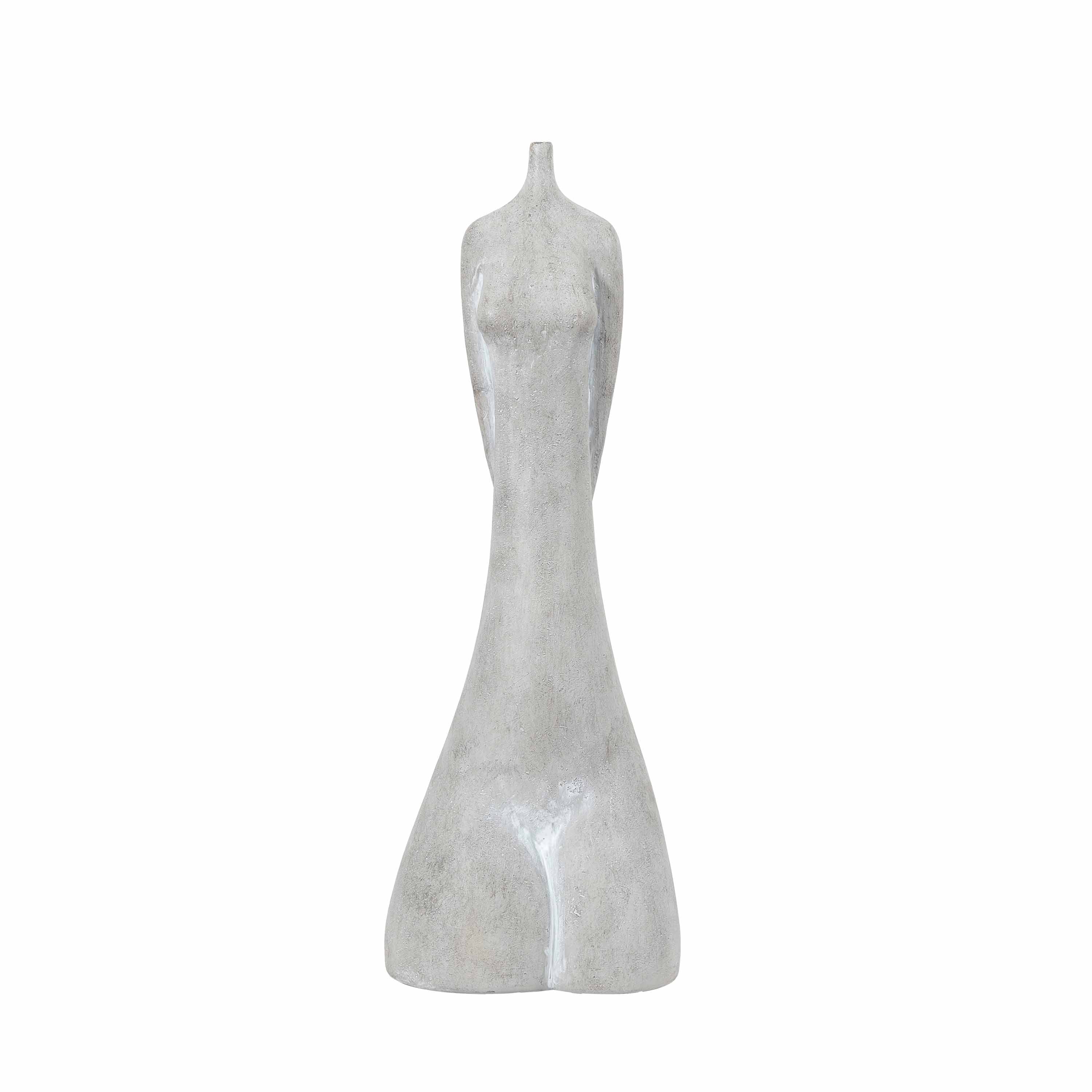 Carla Sculpture Large Grey 135x90x380mm