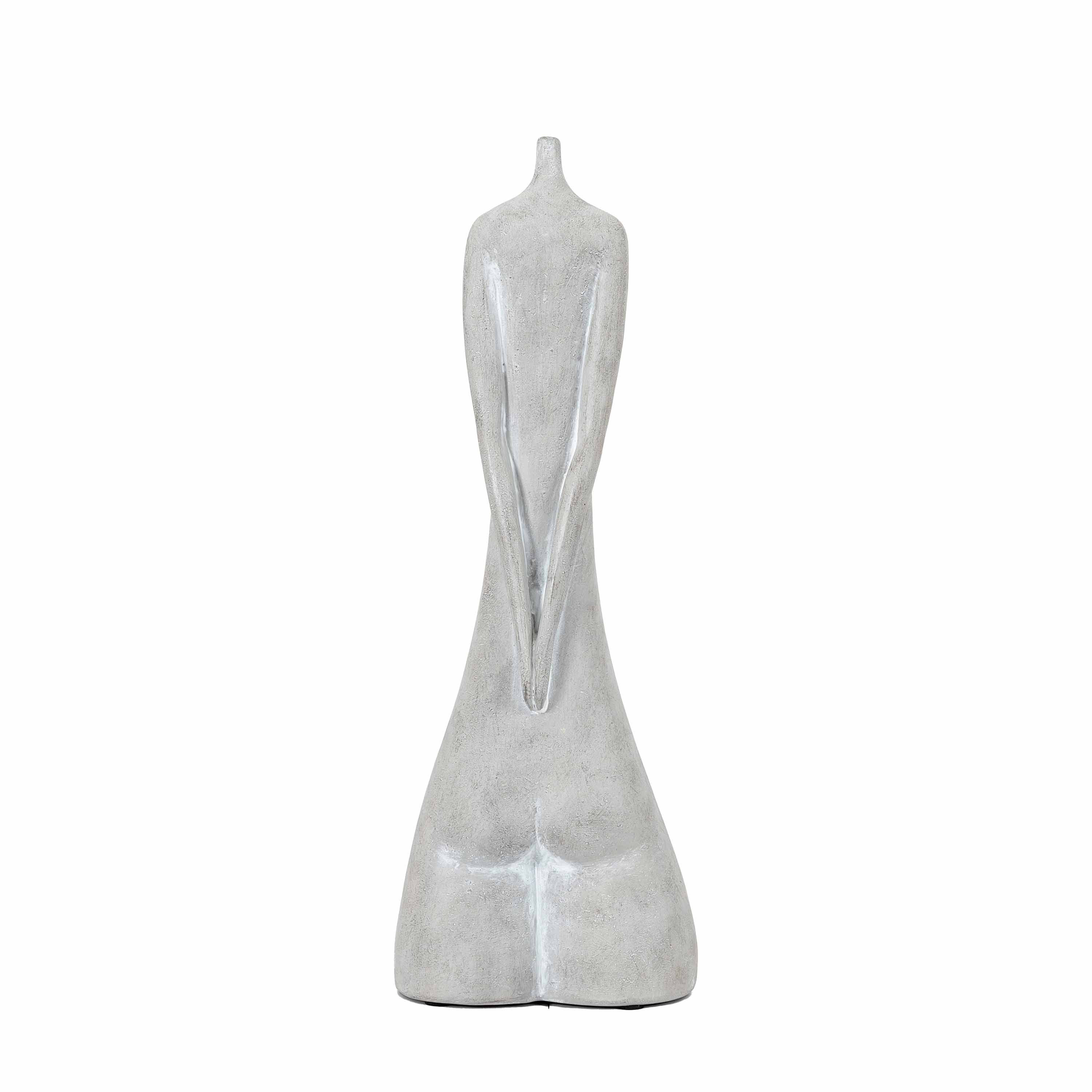 Carla Sculpture Large Grey 135x90x380mm