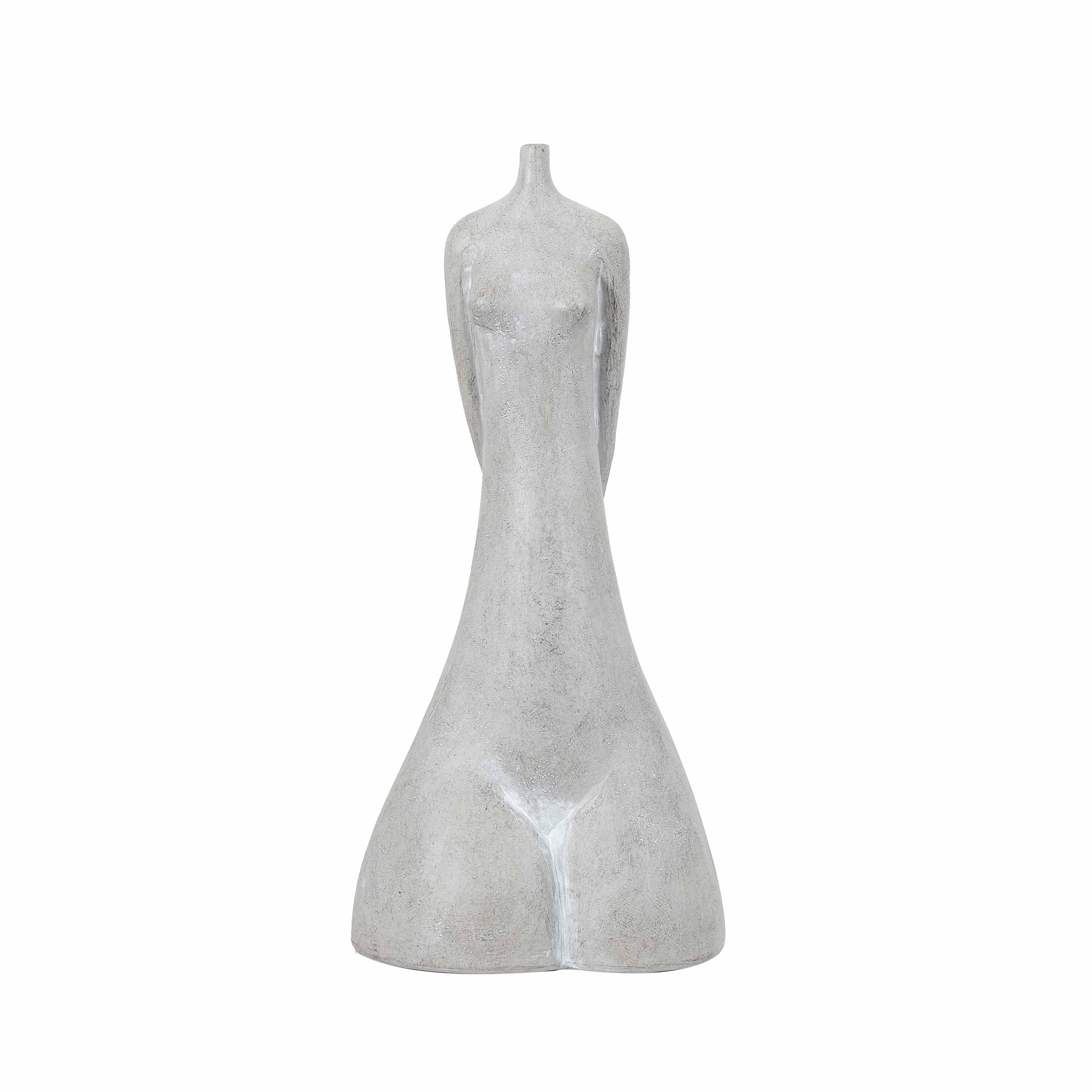 Carla Sculpture Large Grey 135x90x380mm