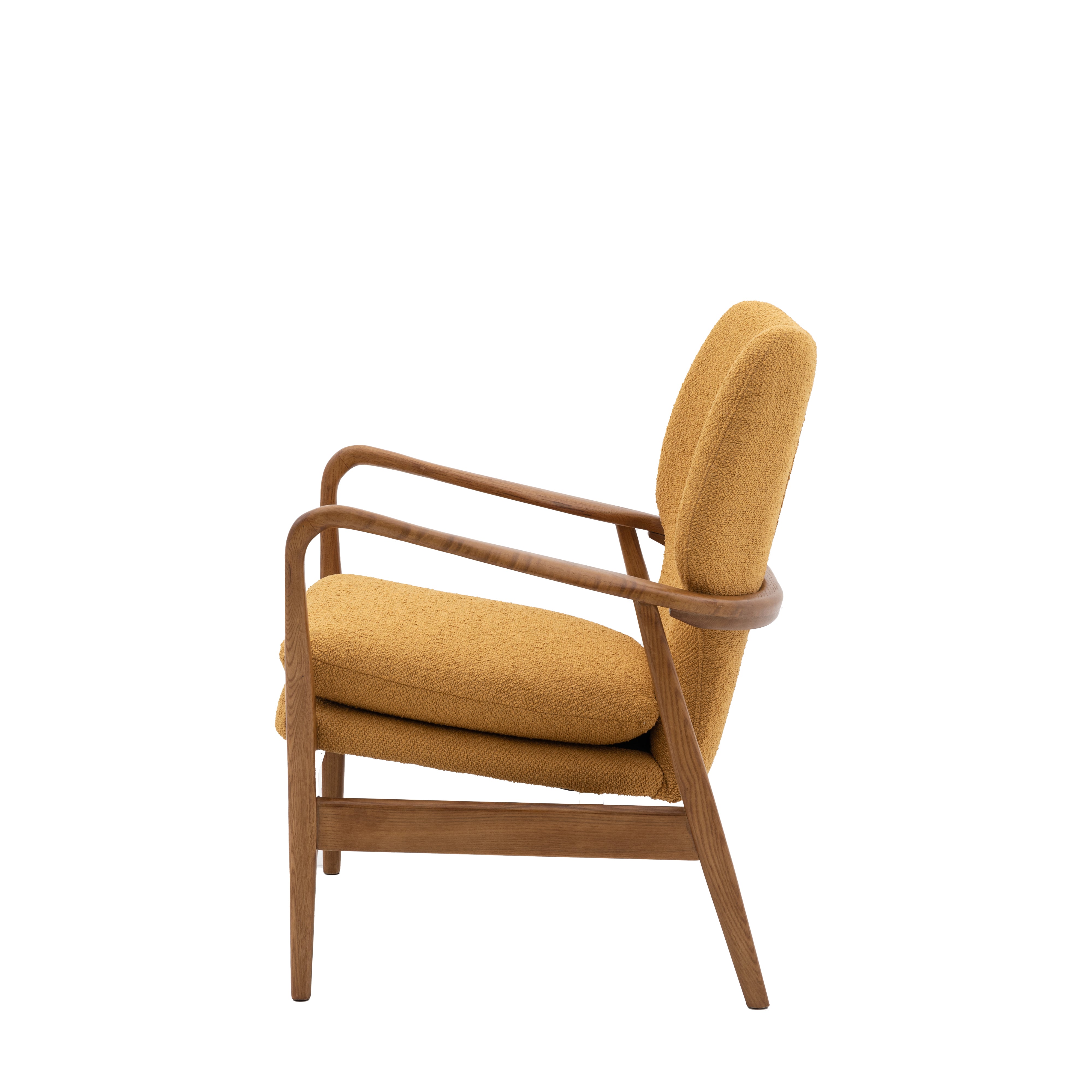 Jensen Armchair Ochre 730x740x850mm