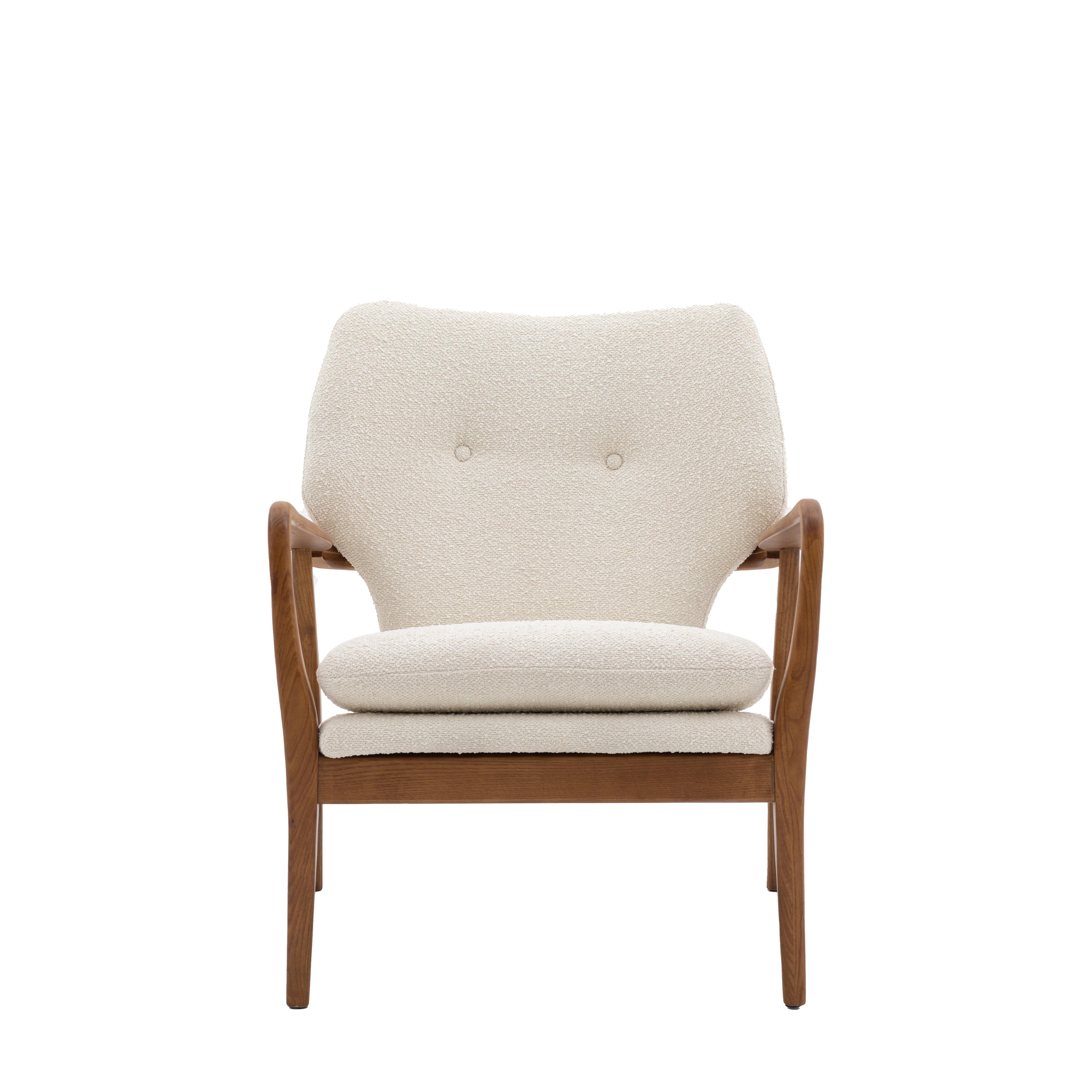 Jensen Armchair Cream 730x740x850mm