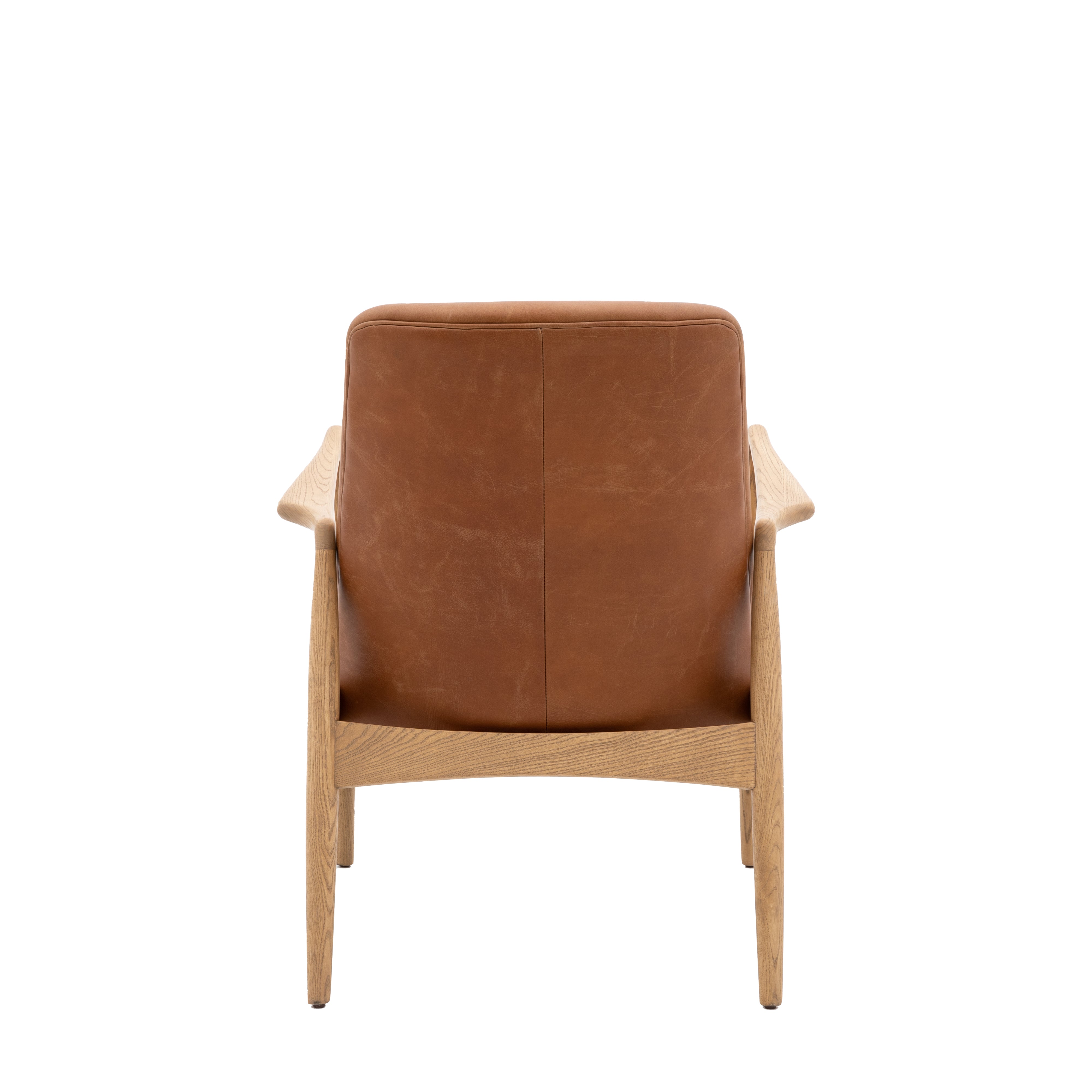 Carrera Armchair Brown Leather