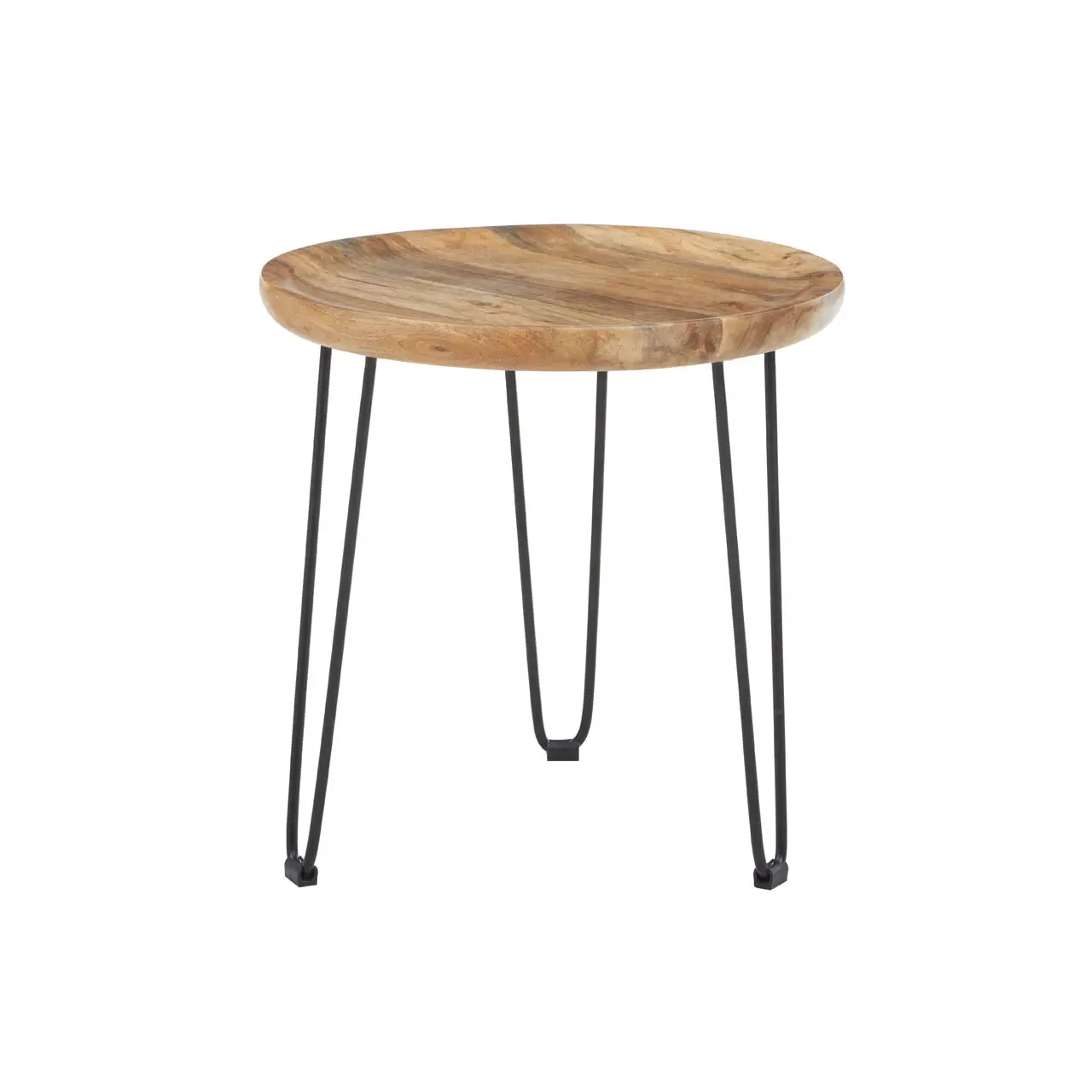 BOHO NATURAL MANGO WOOD SIDE TABLE