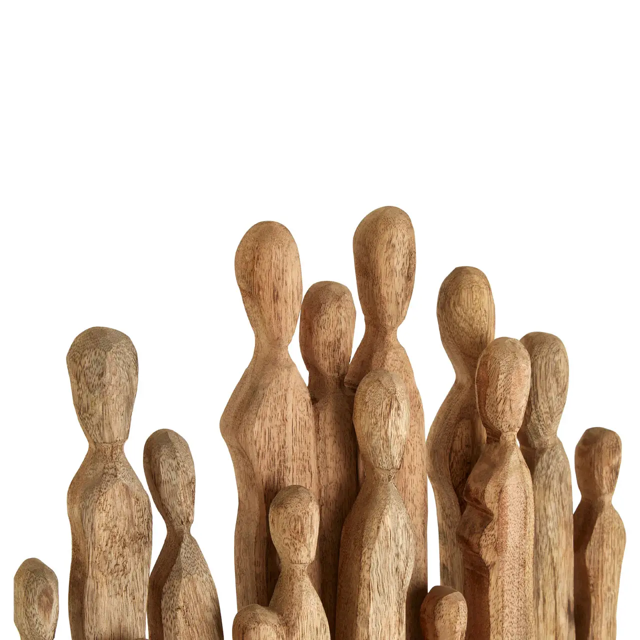 HARMONY GROUP WOODEN SCULPTURE