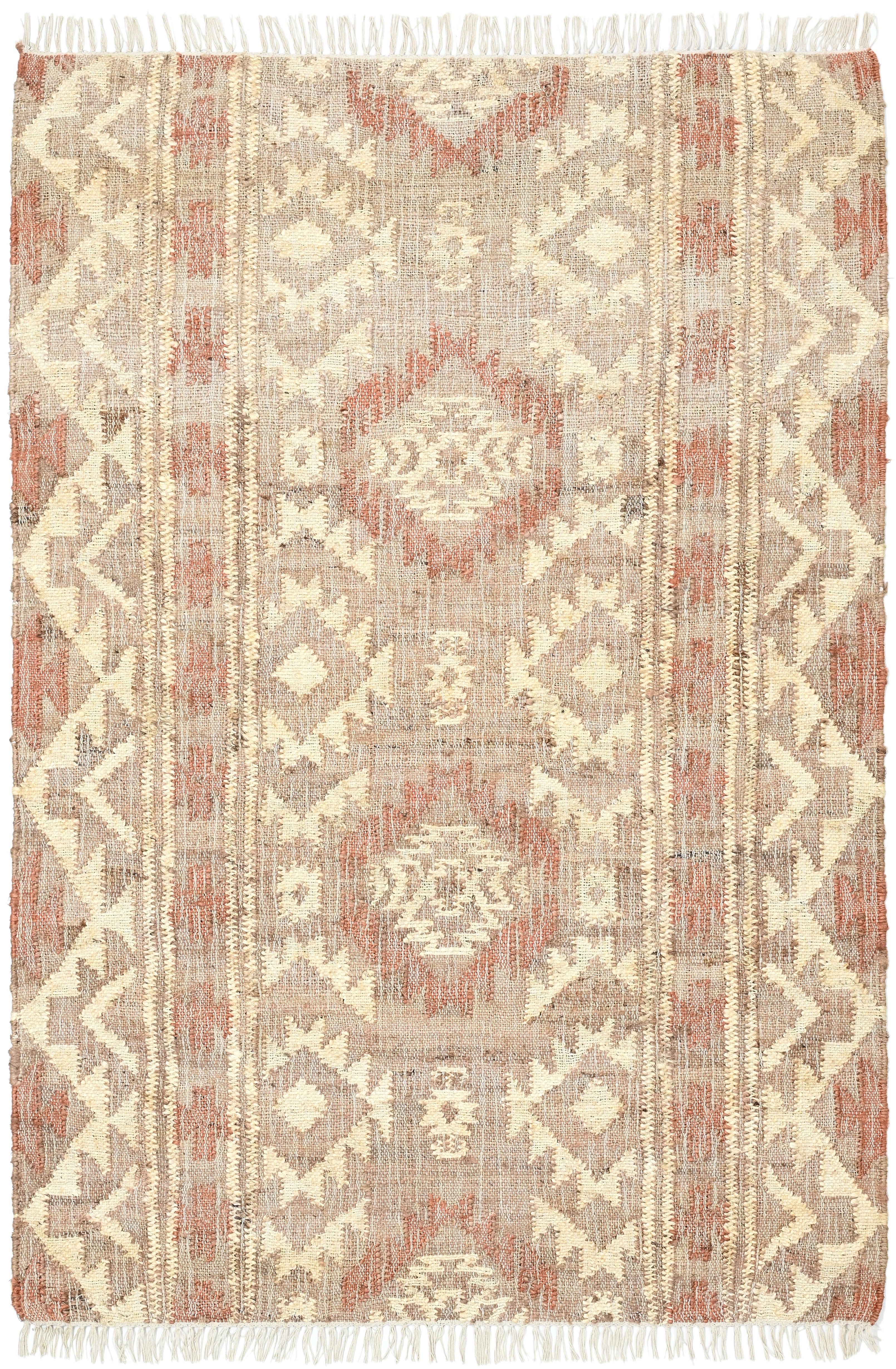 Zima Hand Woven Jute Kilim