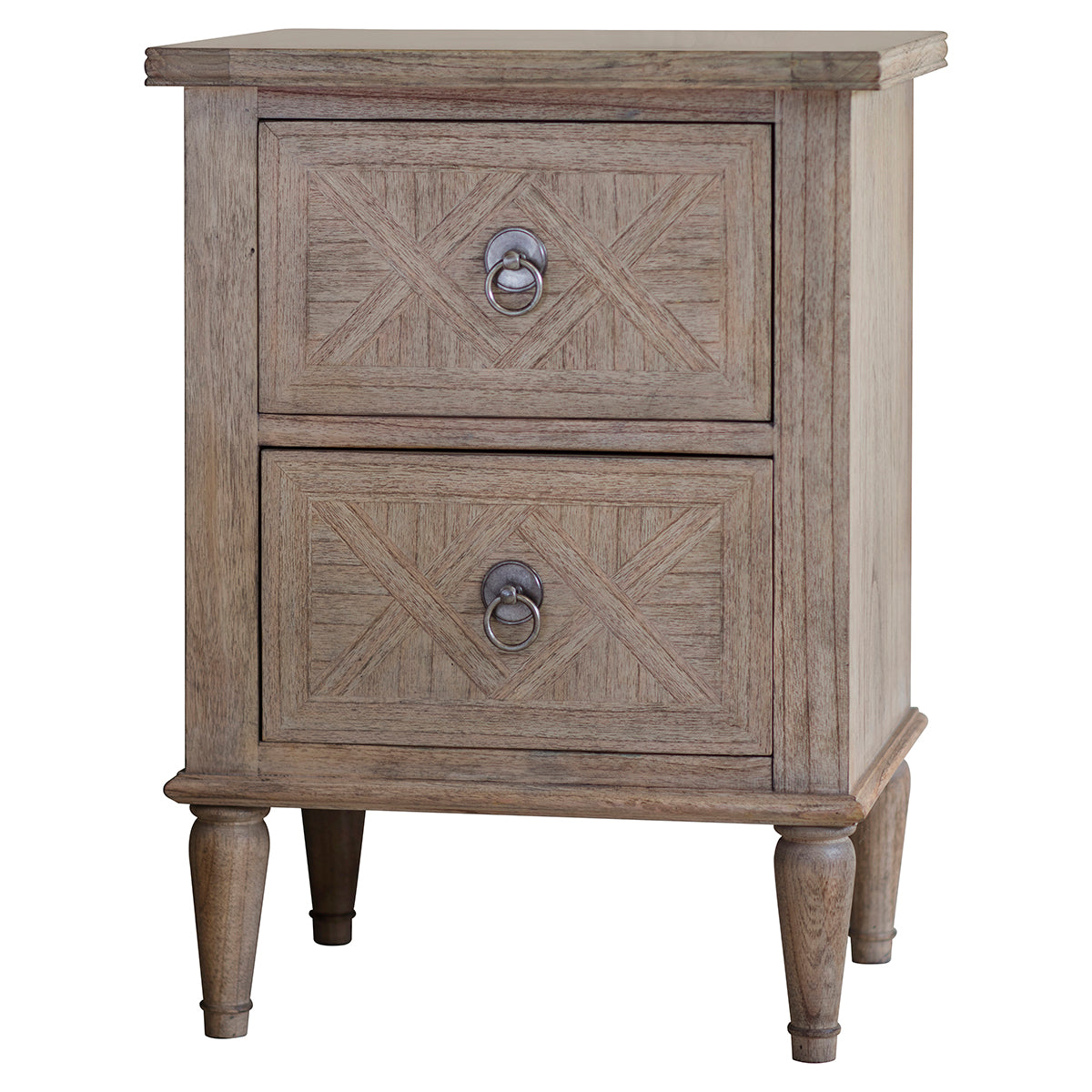 Serapha 2 Drawer Bedside Table