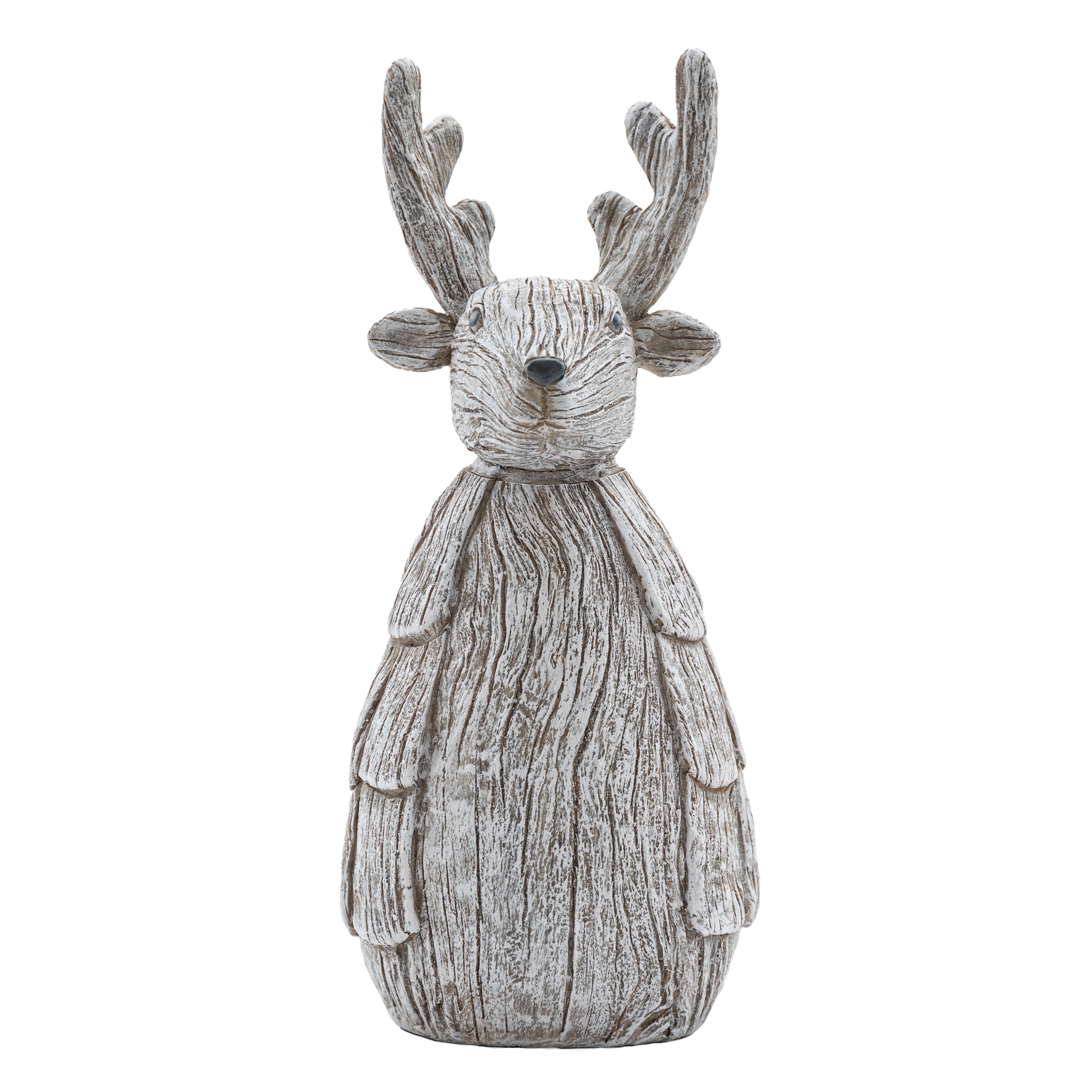 Rustic Reindeer Seasonal Ornament - Large 140x130x330mm