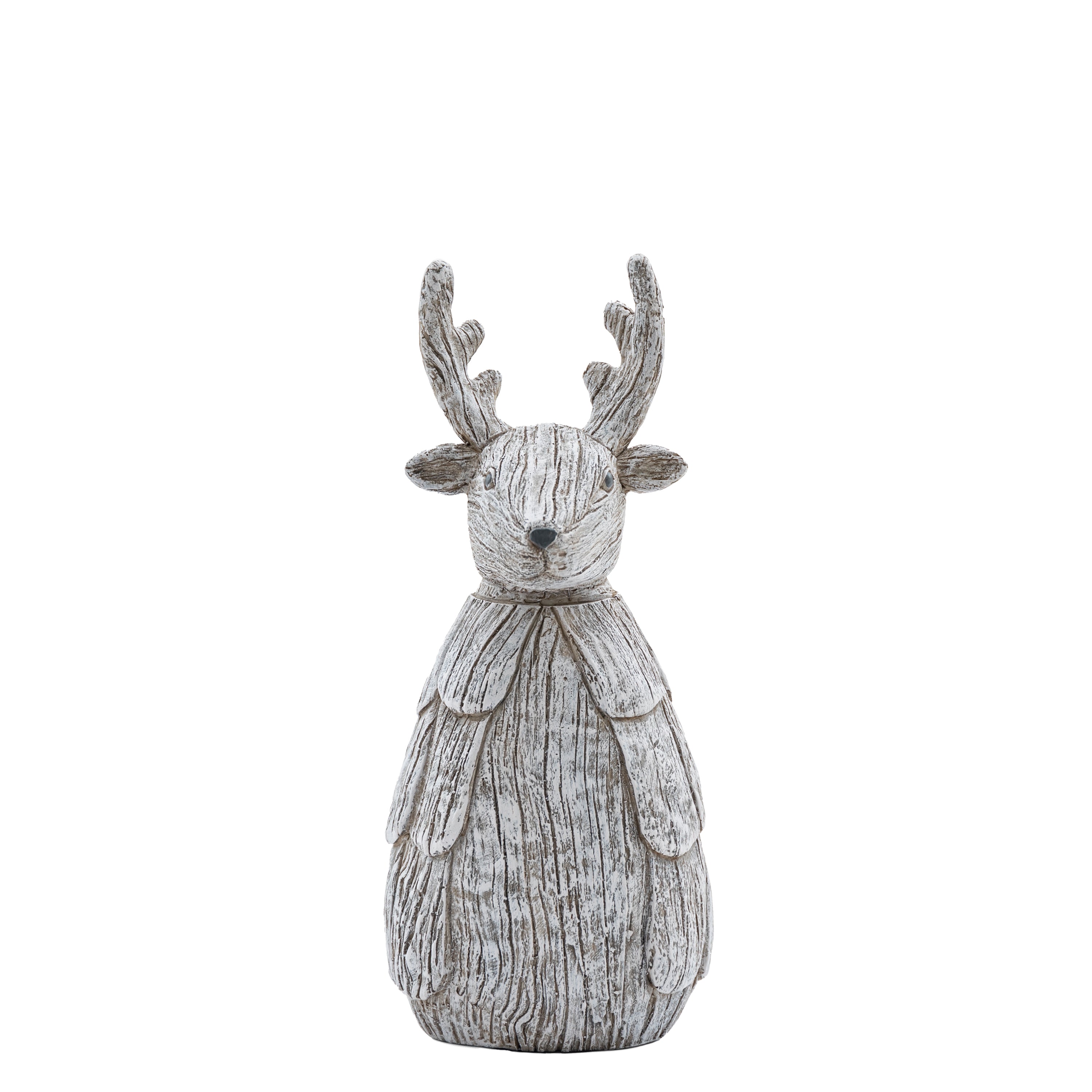 Rustic Reindeer Seasonal Ornament - Large 140x130x330mm