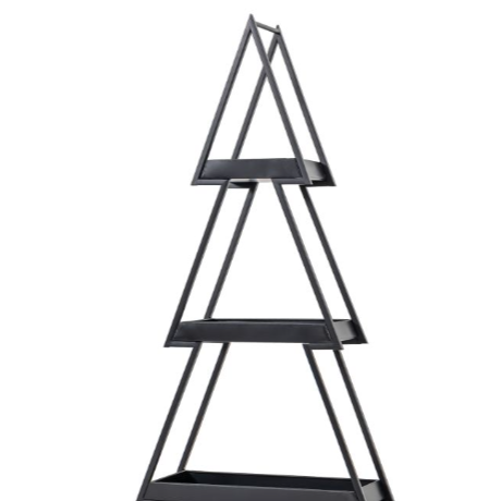 Xmas Tree Tray Stack Black 400x145x800mm