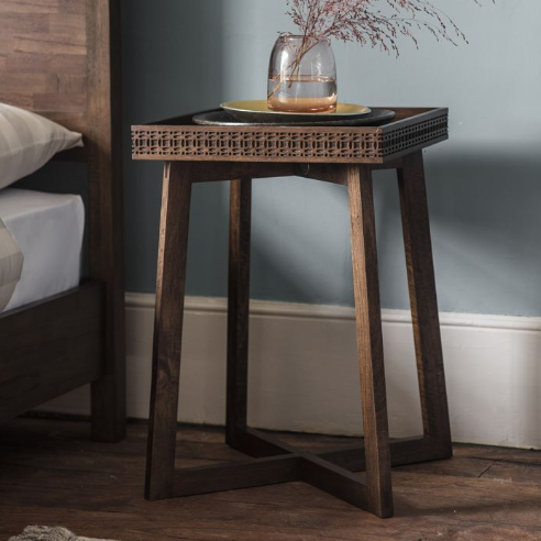 Fujiko Retreat Brown Bedside Table