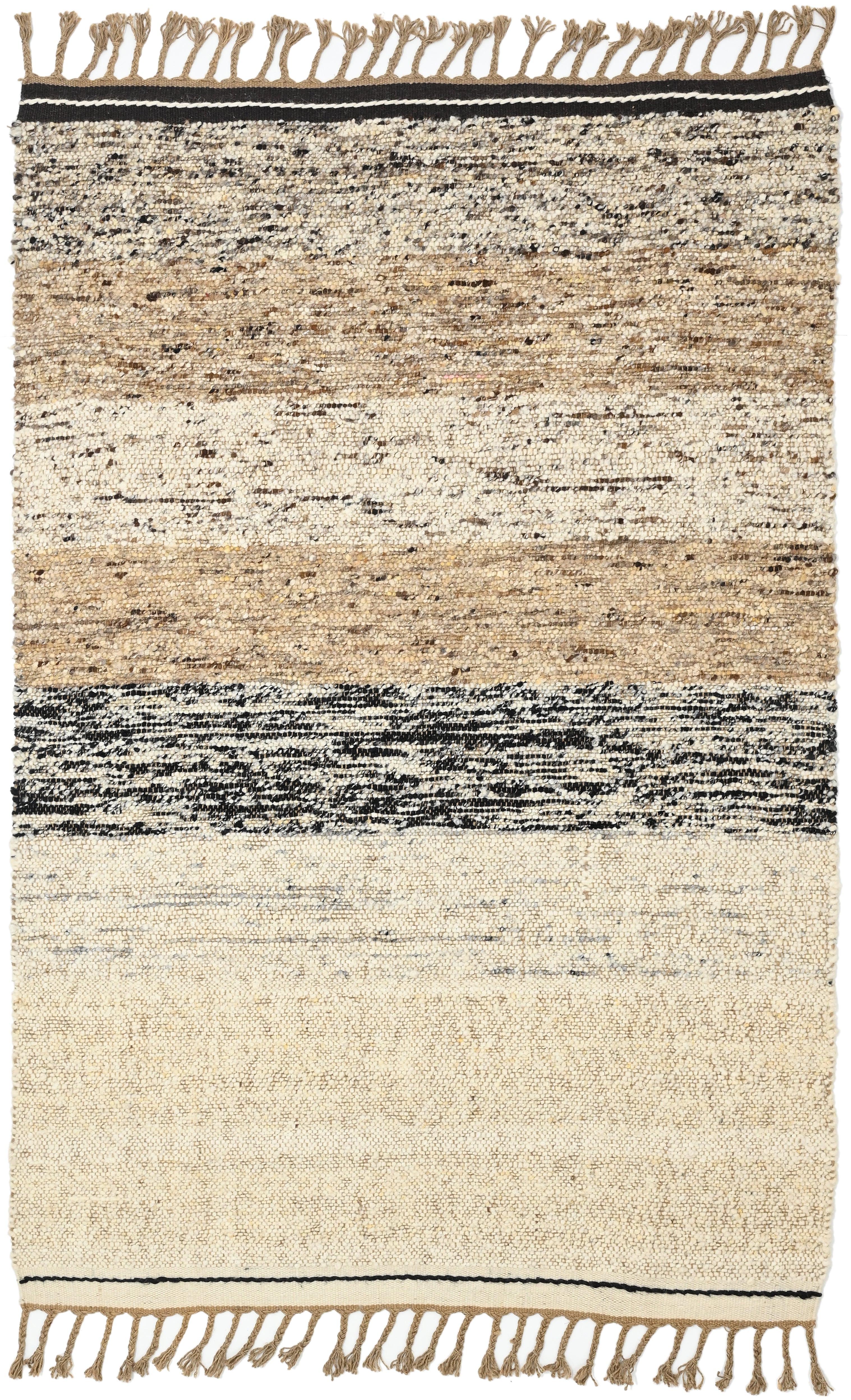 Aura Hand Woven Wool & Jute Rug