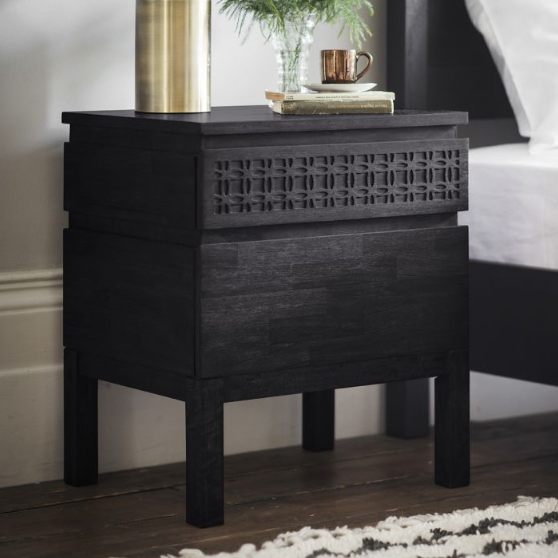 Fujiko Boutique Bedside 2 Drawer Chest