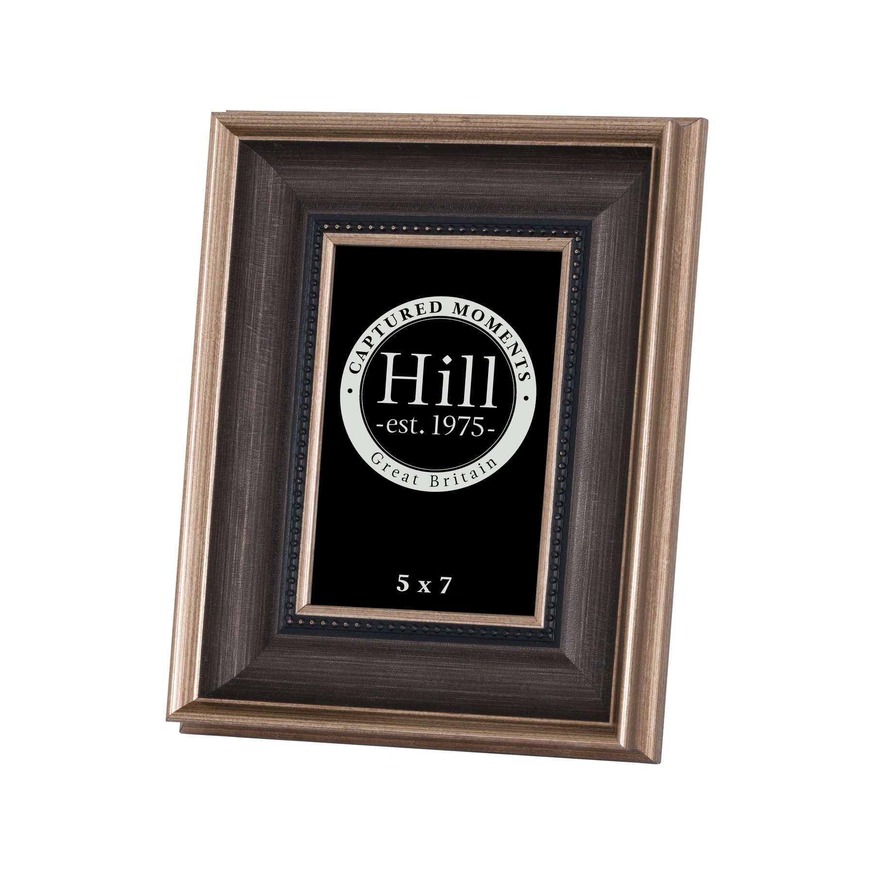 Antique Gold With Black Detail Photo Frame 5X7