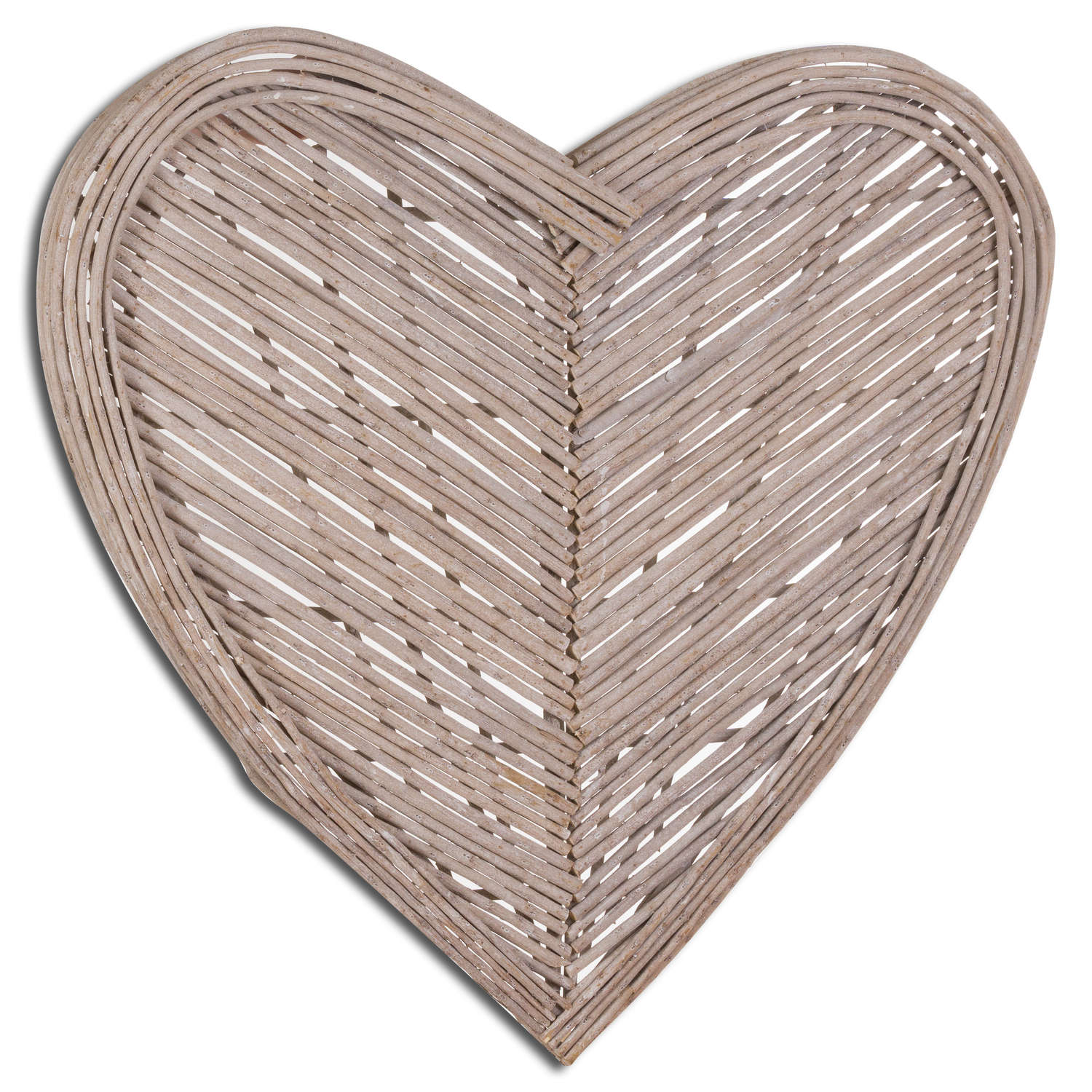 Heart Wicker Wall Art - 3 Sizes