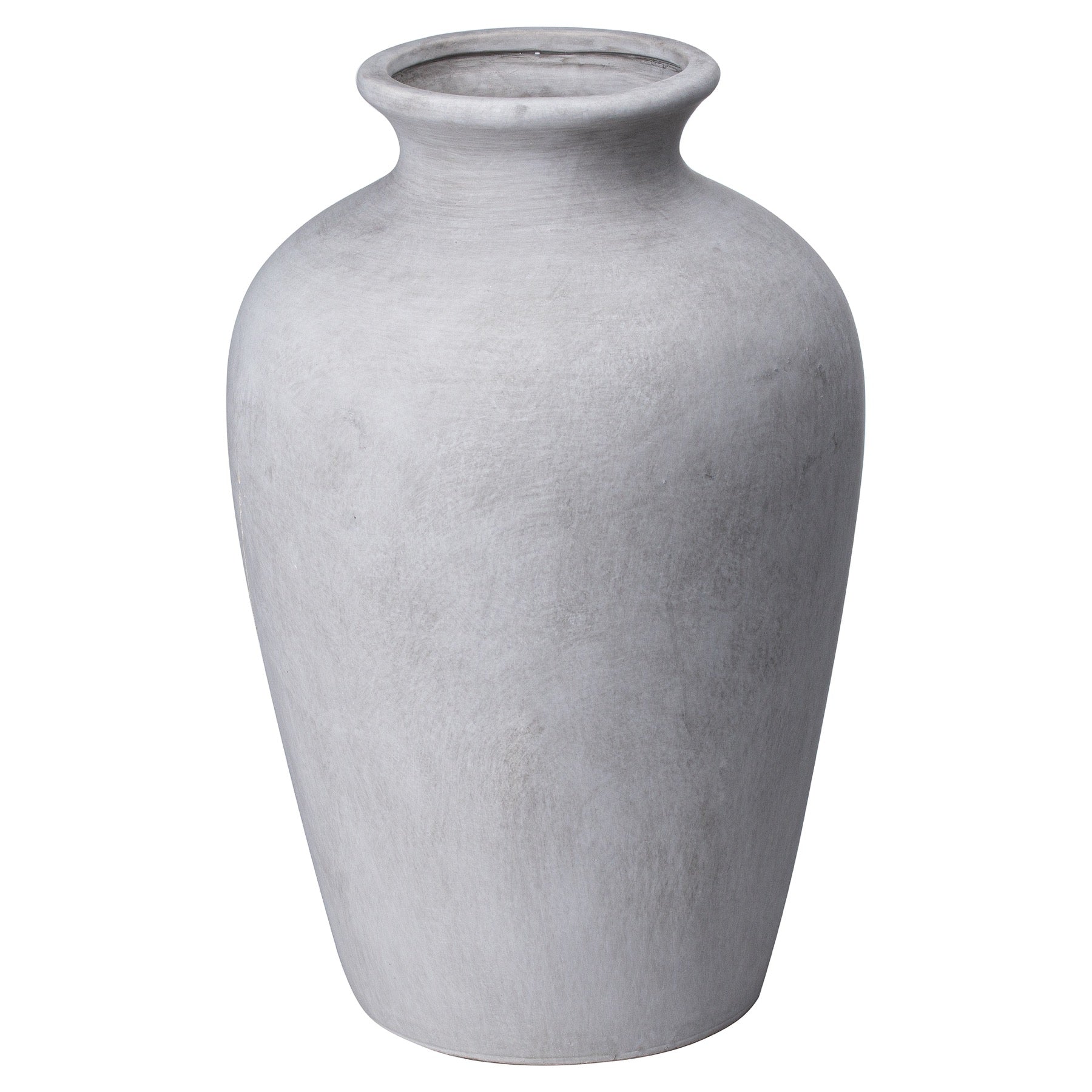 Clancy White Stone Vase Collection - Different Styles