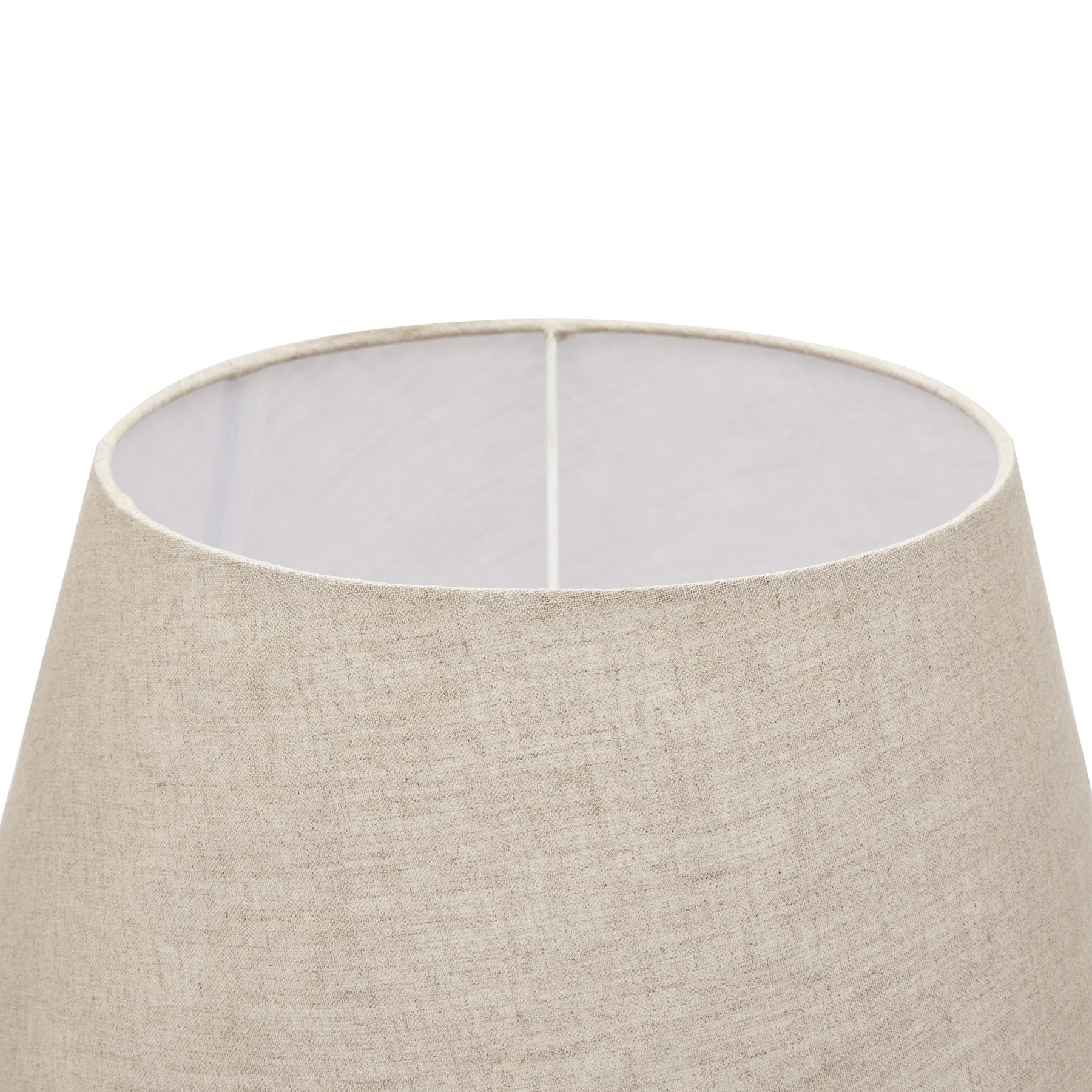 Celaney Grey Goblet Candlestick Lamp With Linen Shade